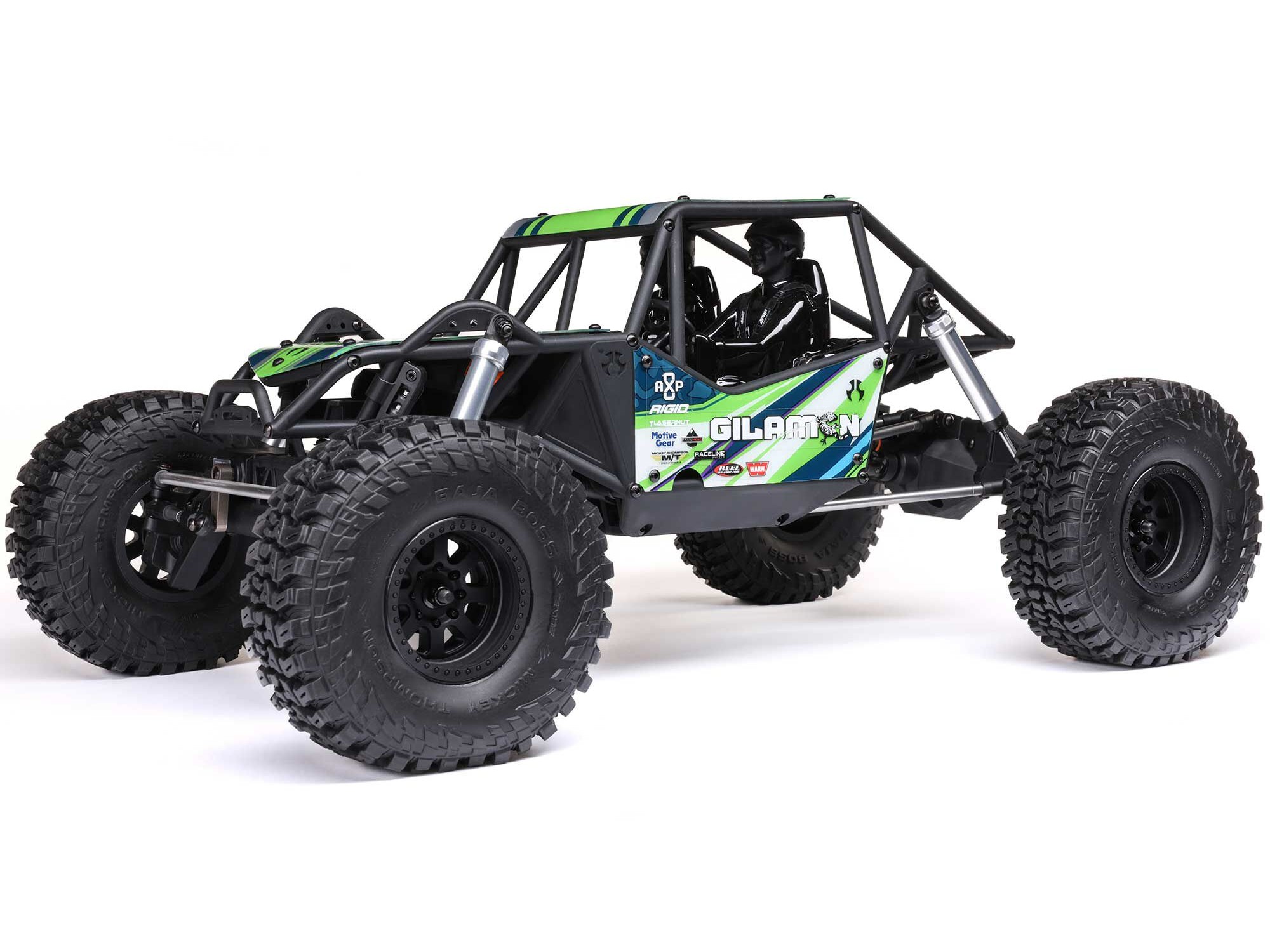 1/8 AXP8 Gilamon 2.2 4X4 RTR Trail Buggy - Green-18