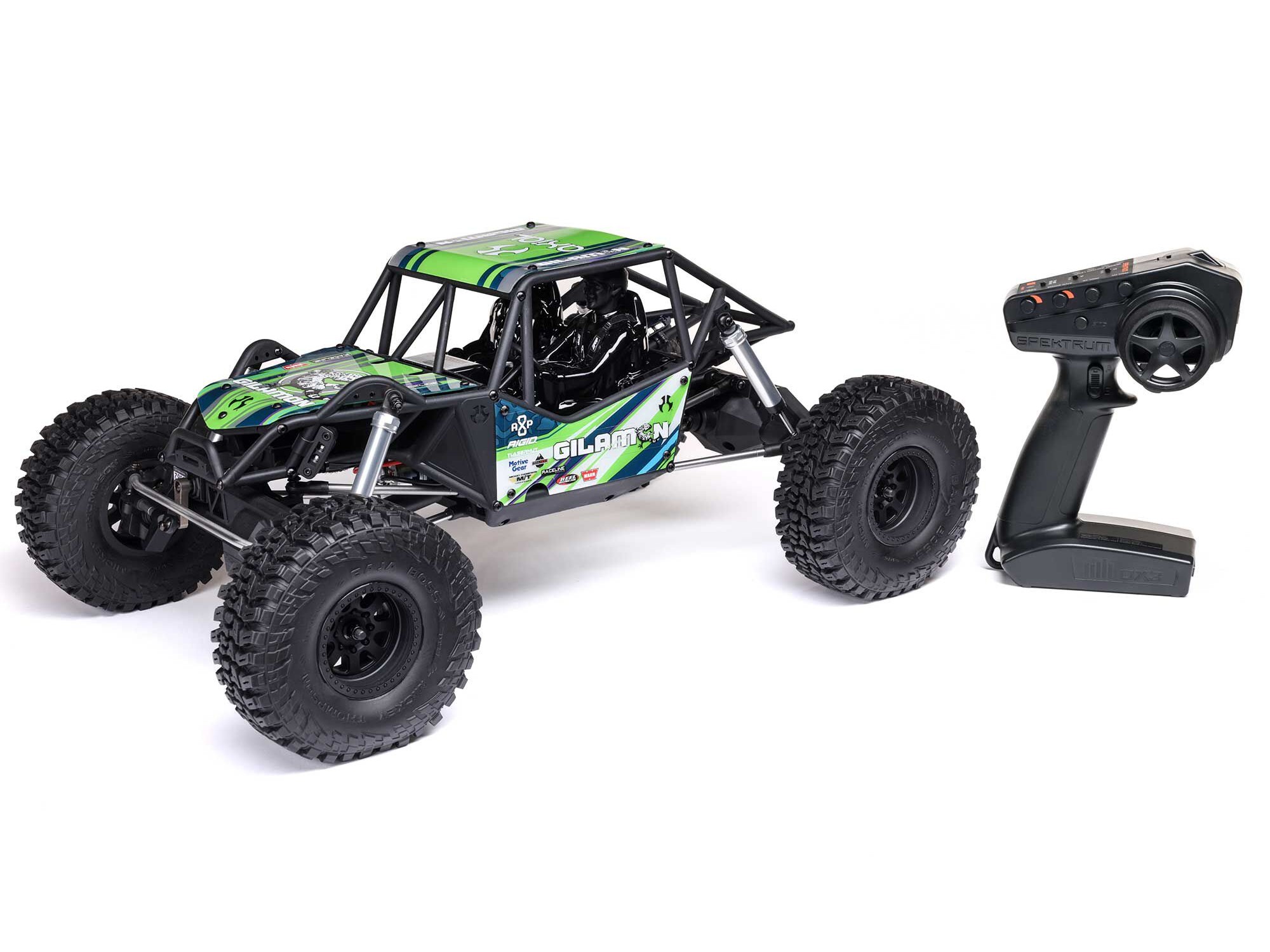 1/8 AXP8 Gilamon 2.2 4X4 RTR Trail Buggy - Green-35