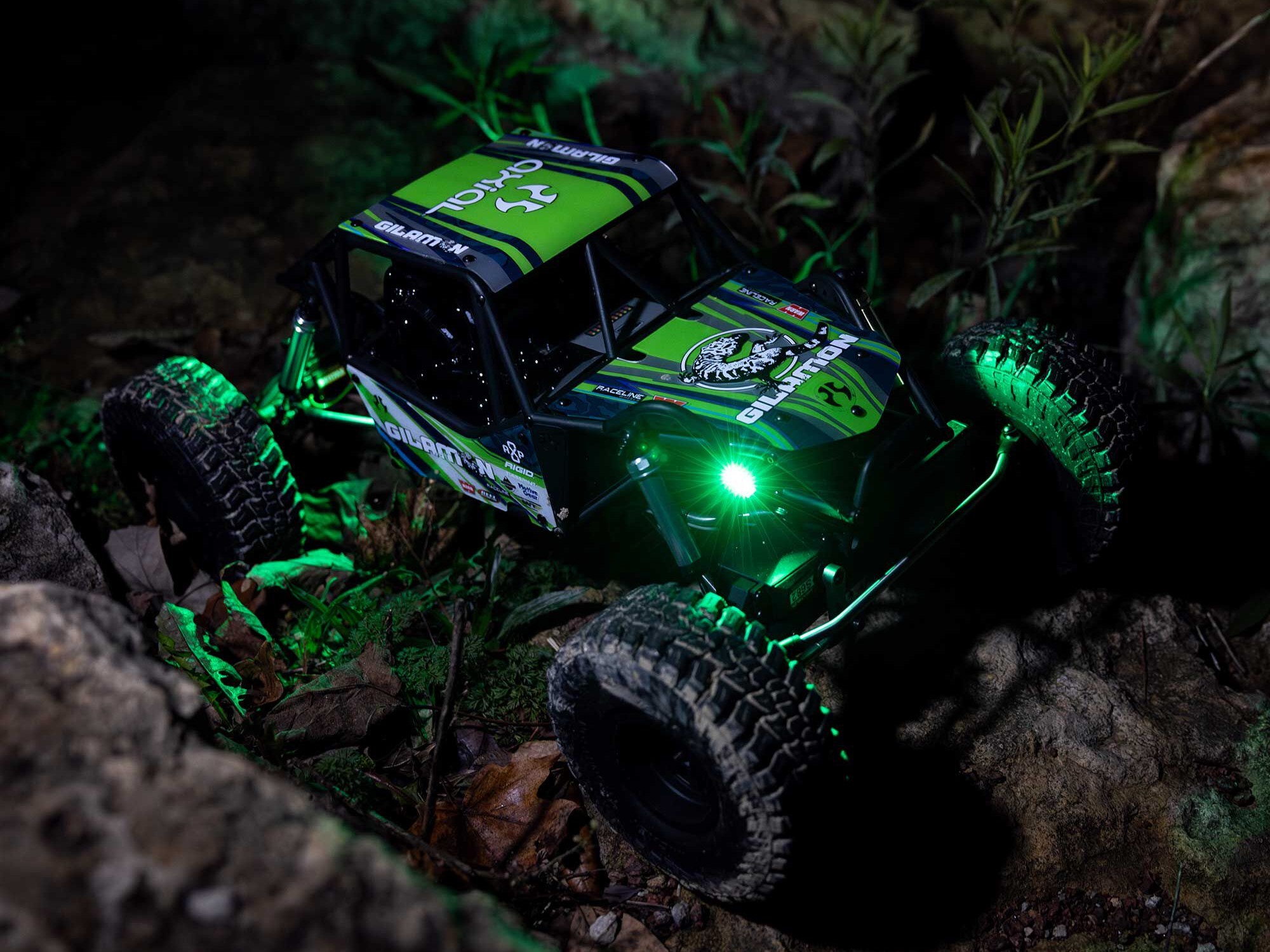 1/8 AXP8 Gilamon 2.2 4X4 RTR Trail Buggy - Green-38