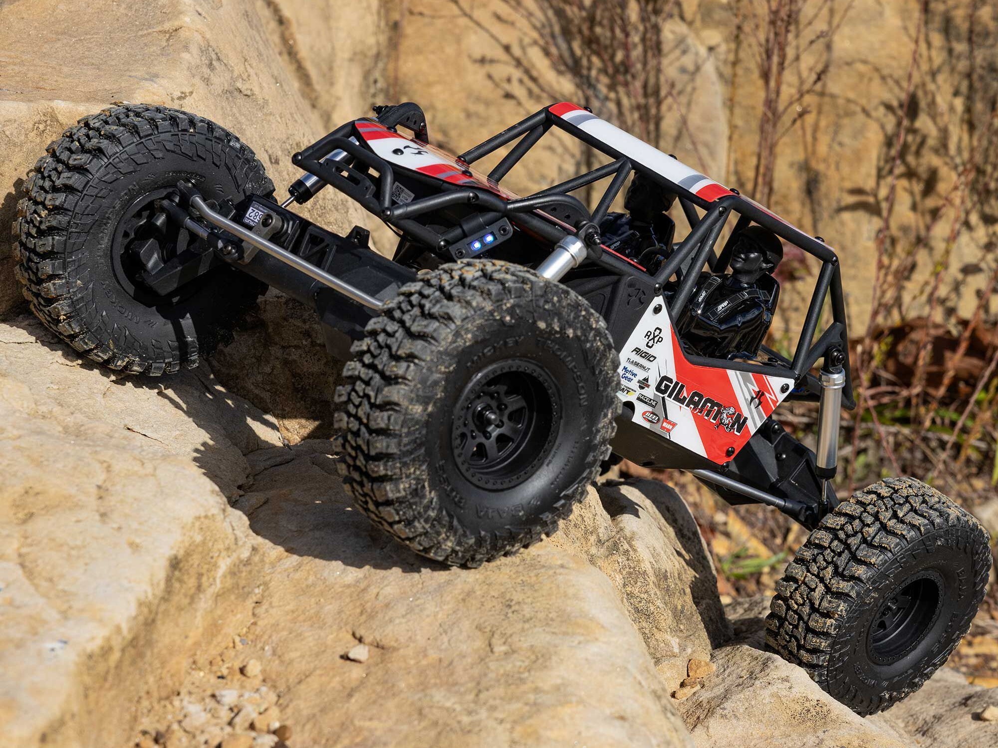 1/8 AXP8 Gilamon 2.2 4X4 RTR Trail Buggy - Red-31