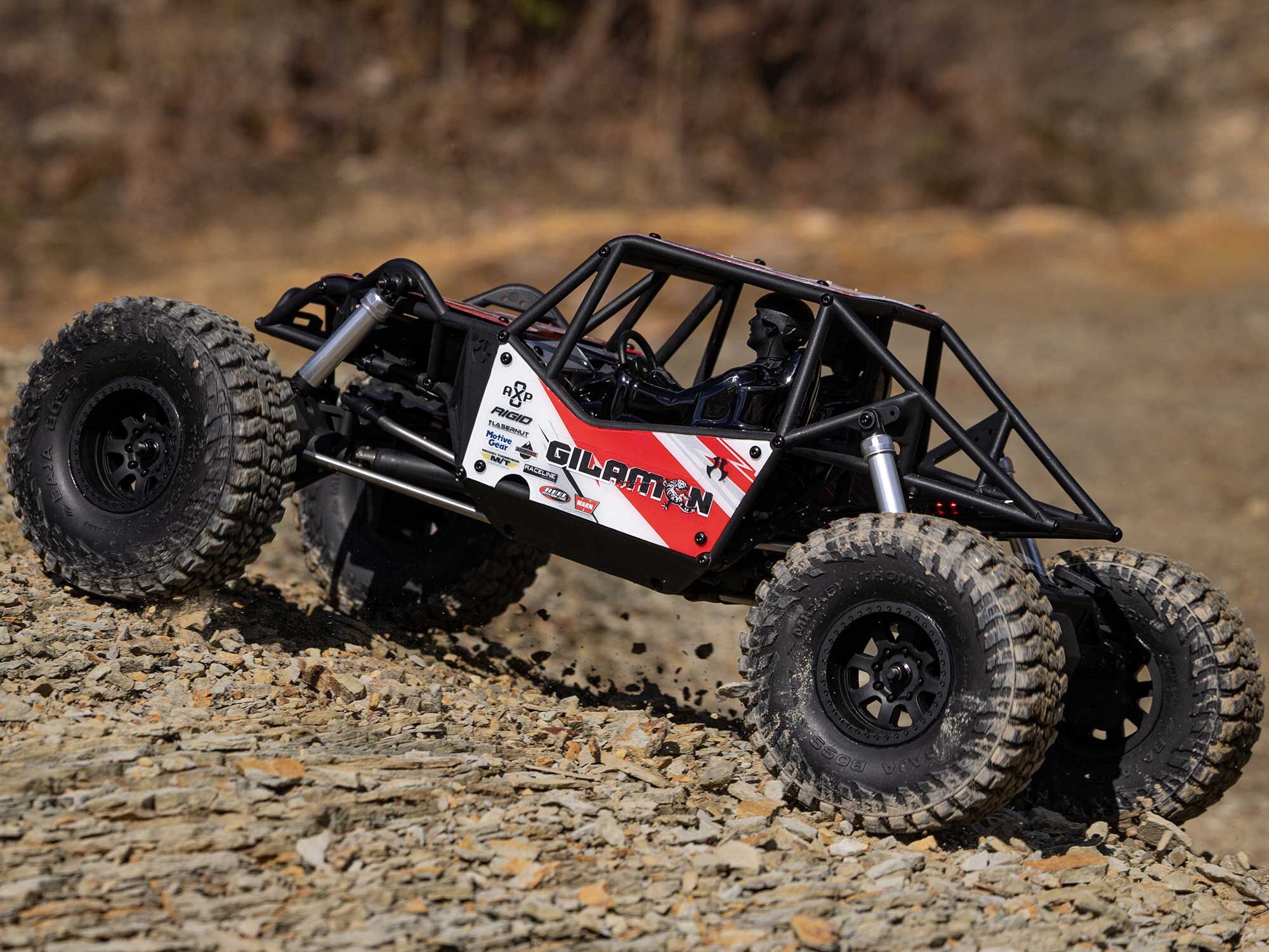1/8 AXP8 Gilamon 2.2 4X4 RTR Trail Buggy - Red-32