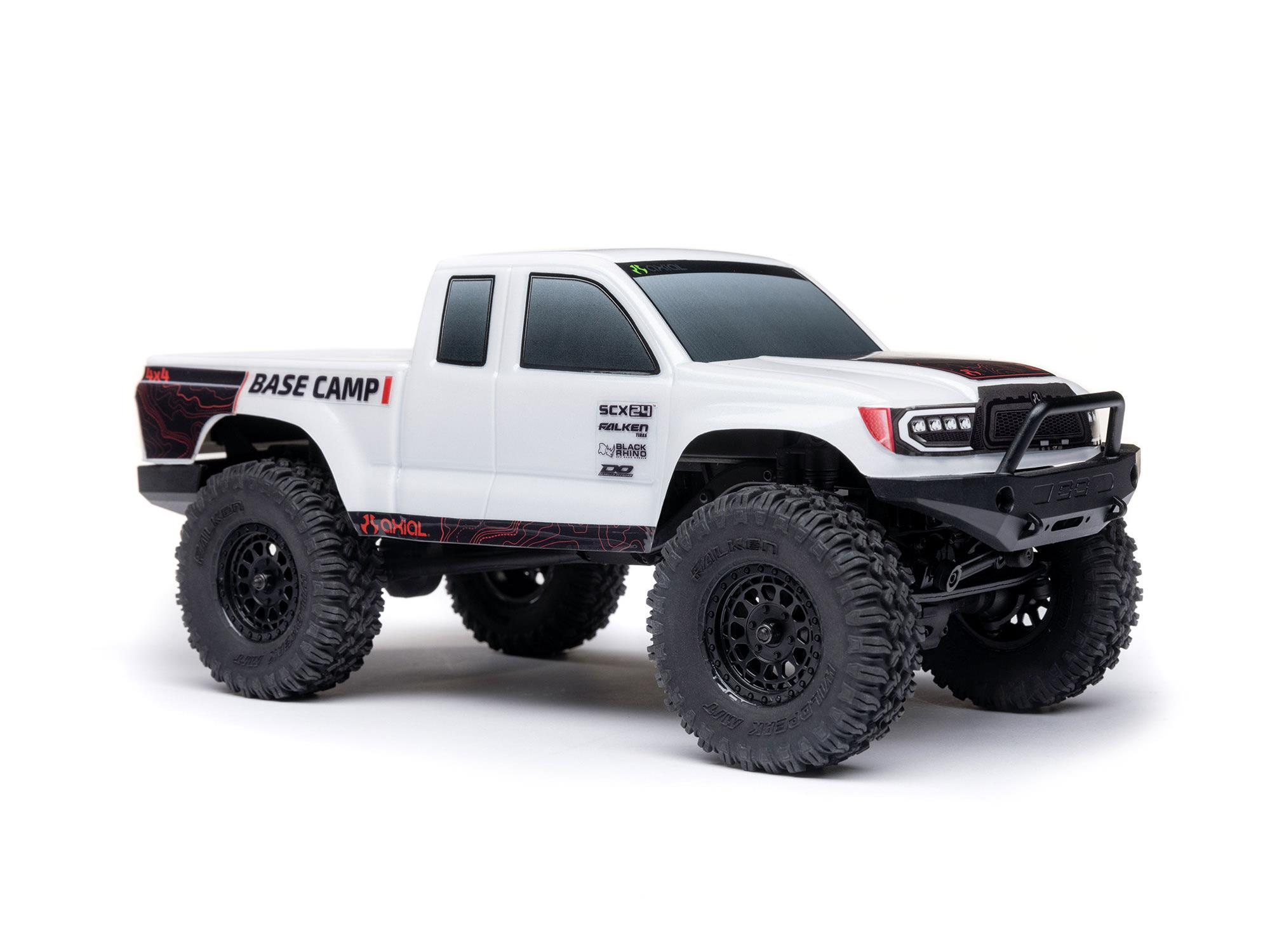 Axial SCX24 Base Camp 4WD Rock Crawler RTR White-11