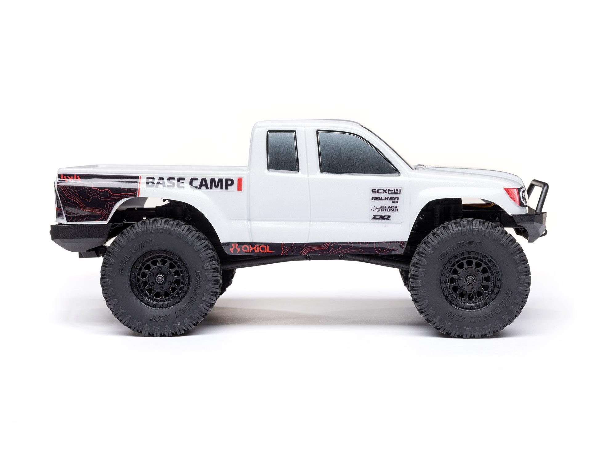 Axial SCX24 Base Camp 4WD Rock Crawler RTR White-13