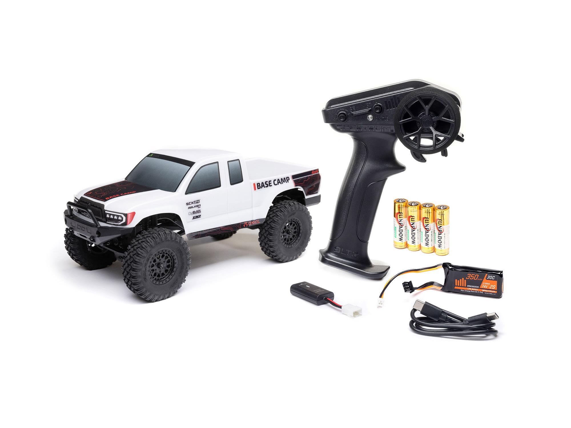 Axial SCX24 Base Camp 4WD Rock Crawler RTR White-15