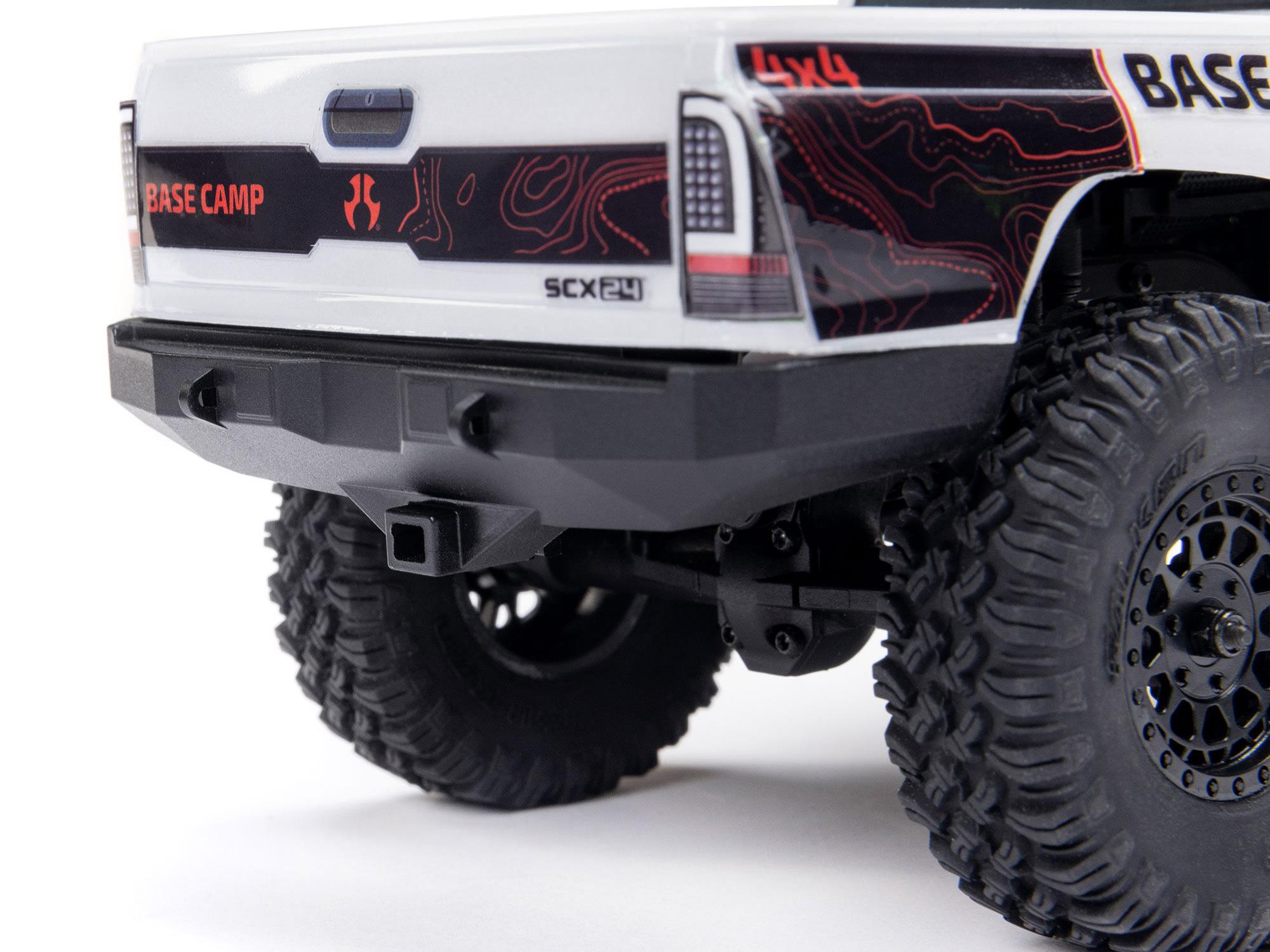 Axial SCX24 Base Camp 4WD Rock Crawler RTR White-22