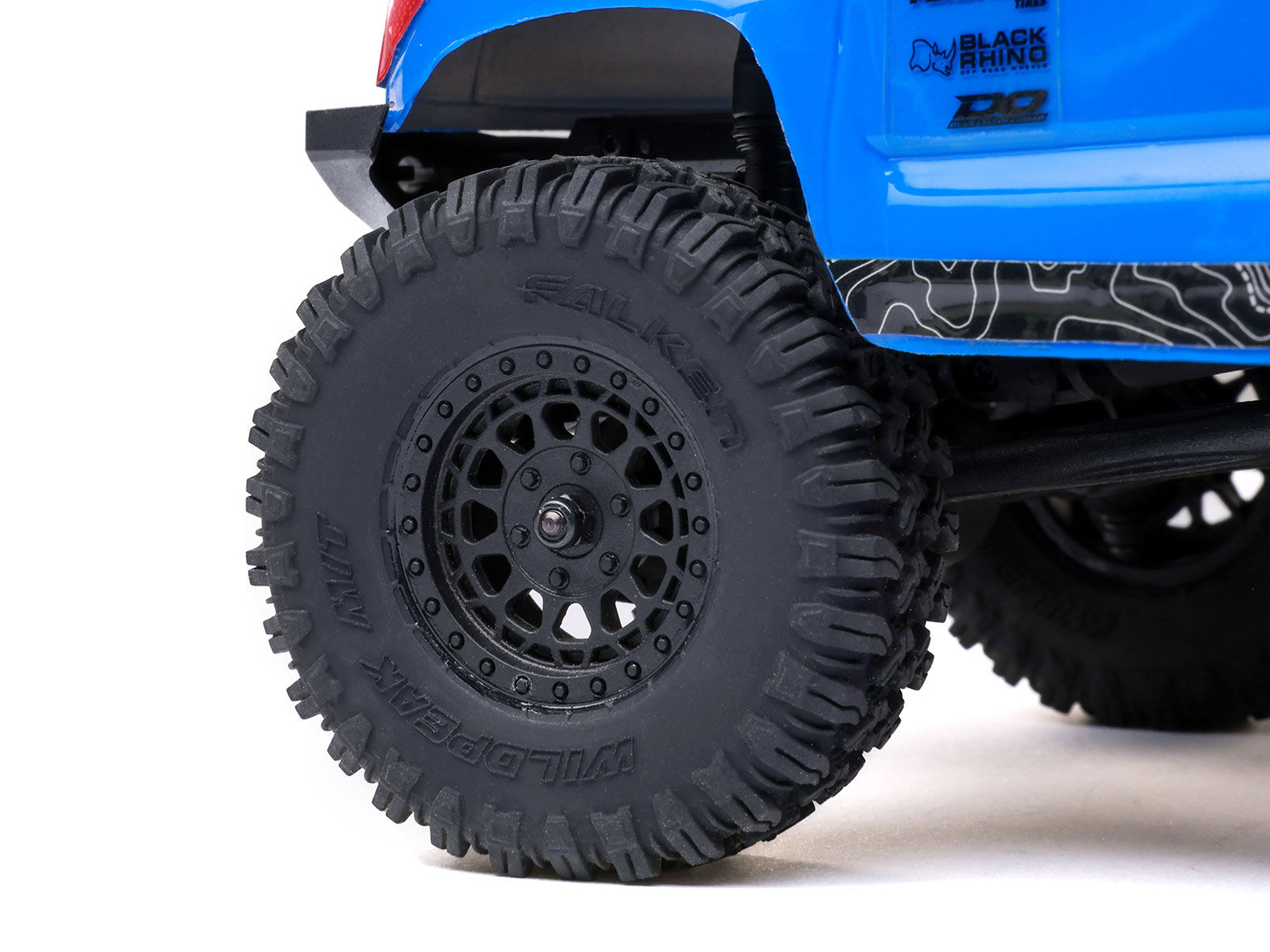 Axial SCX24 Base Camp 4WD Rock Crawler RTR Blue-26