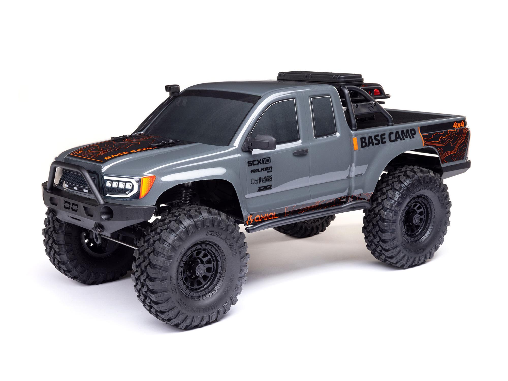 Axial 1/10 SCX10 III Base Camp 4X4 Rock Crawler RTR Grey-10