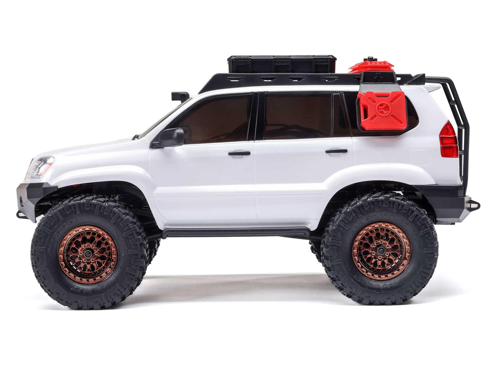 Axial 1/24 SCX24 Lexus GX 470 4x4 Rock Crawler RTR - White-9