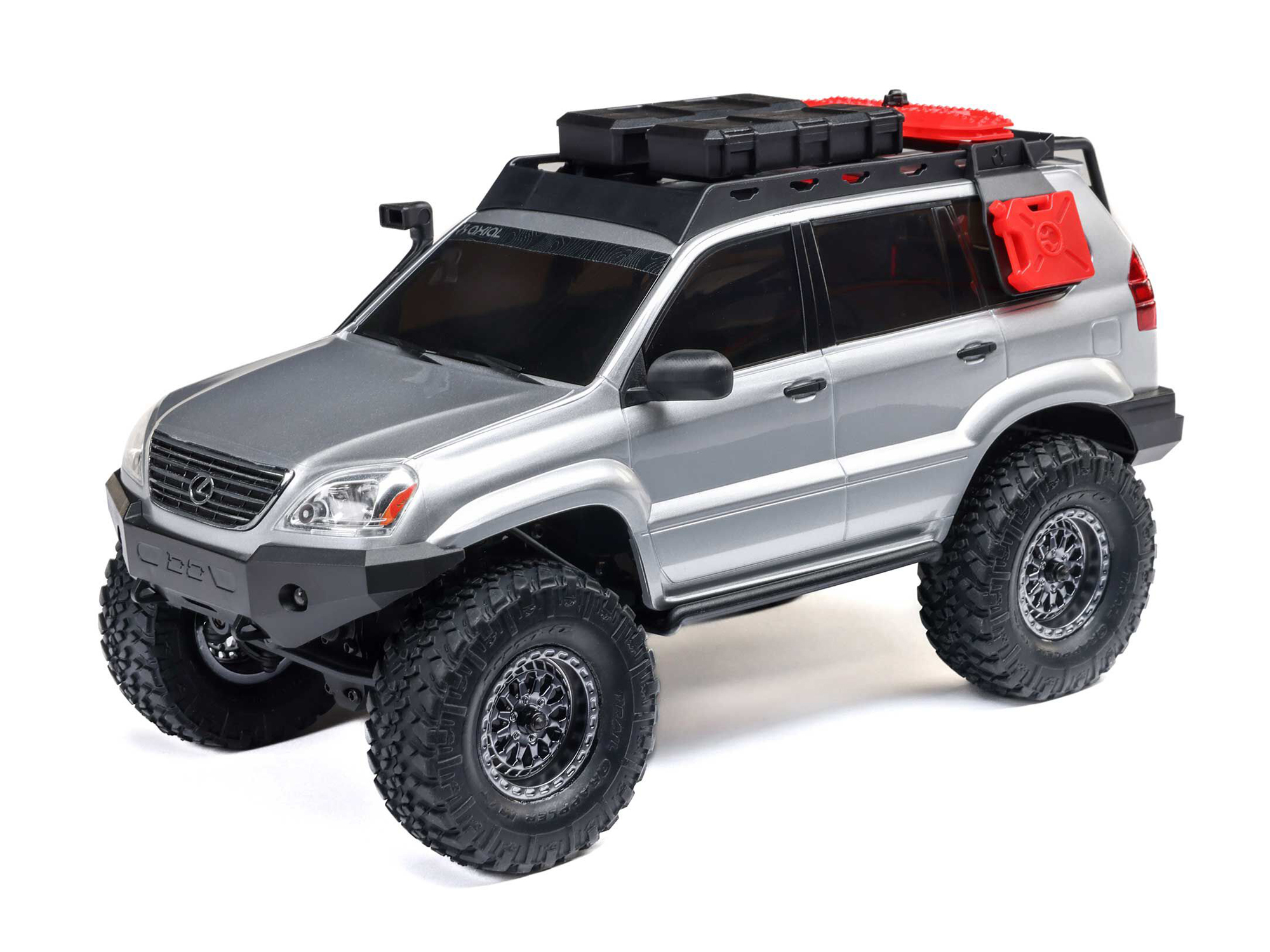 Axial 1/24 SCX24 Lexus GX 470 4x4 Rock Crawler RTR - Silver-2