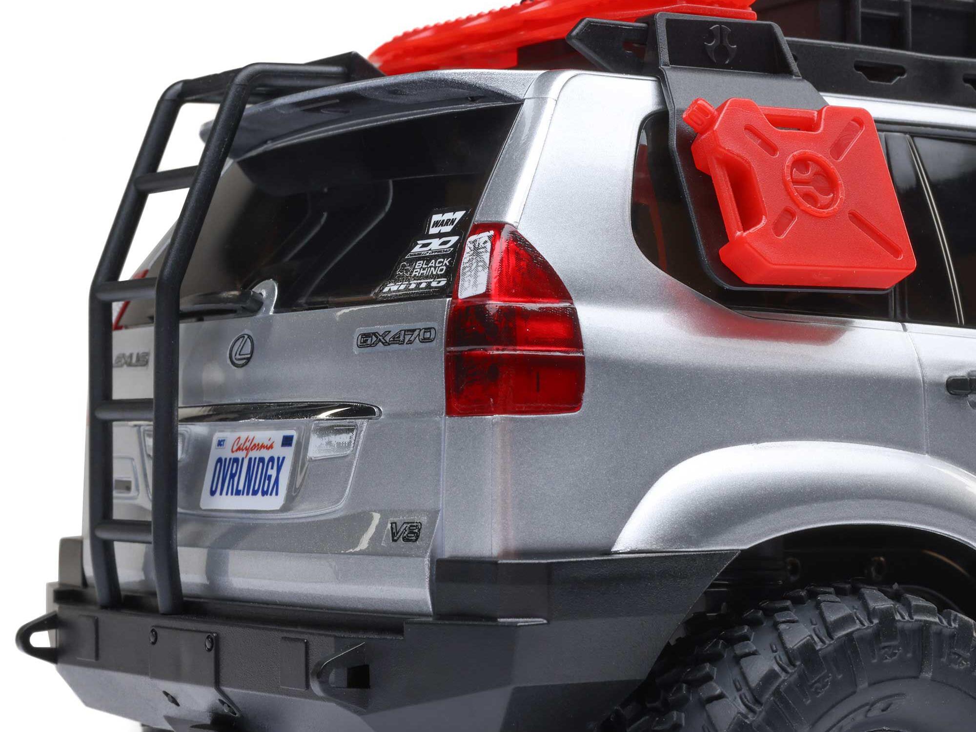Axial 1/24 SCX24 Lexus GX 470 4x4 Rock Crawler RTR - Silver-13