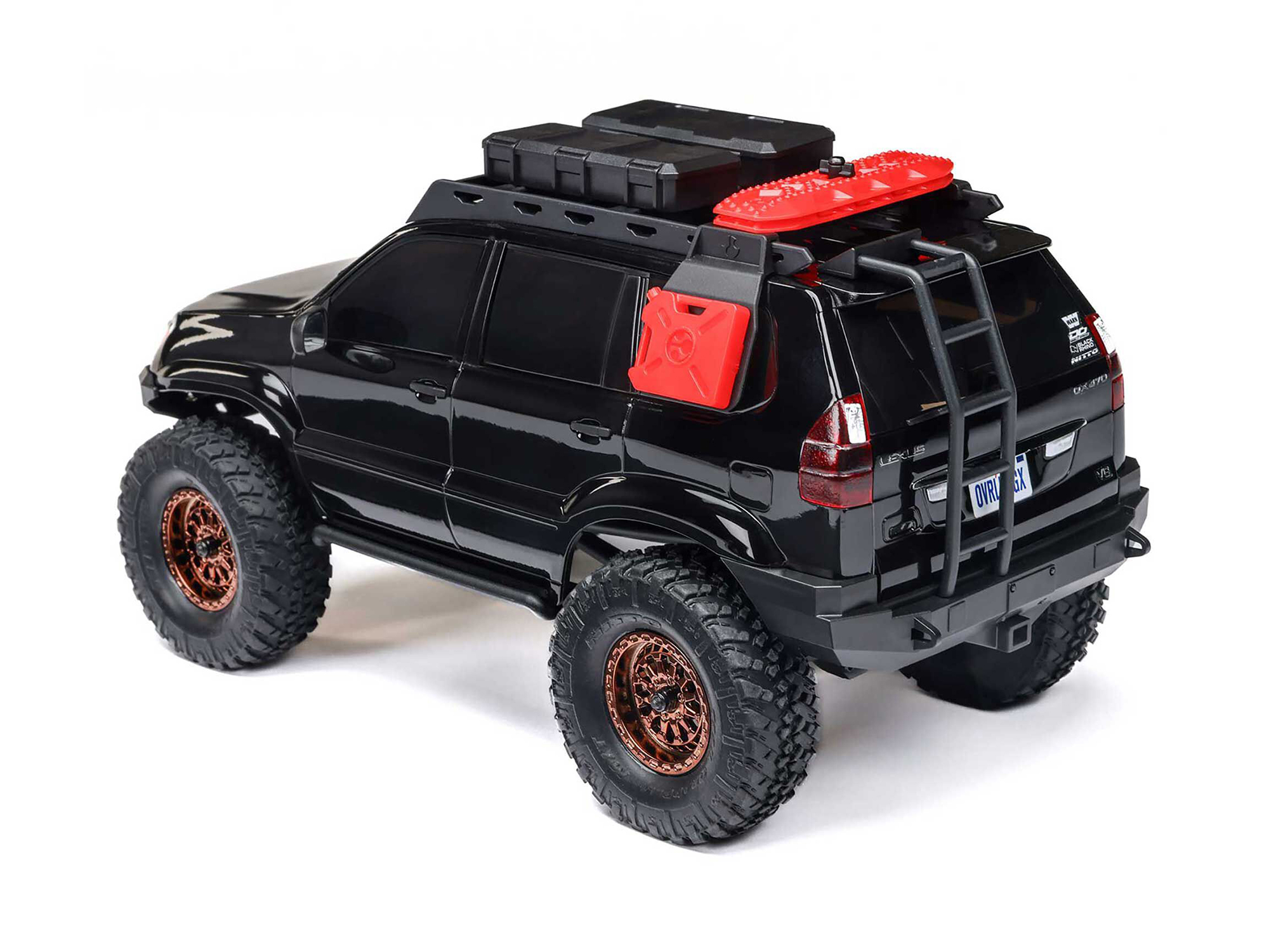 1/24 SCX24 Lexus GX 470 4WD Rock Crawler RTR Black-3