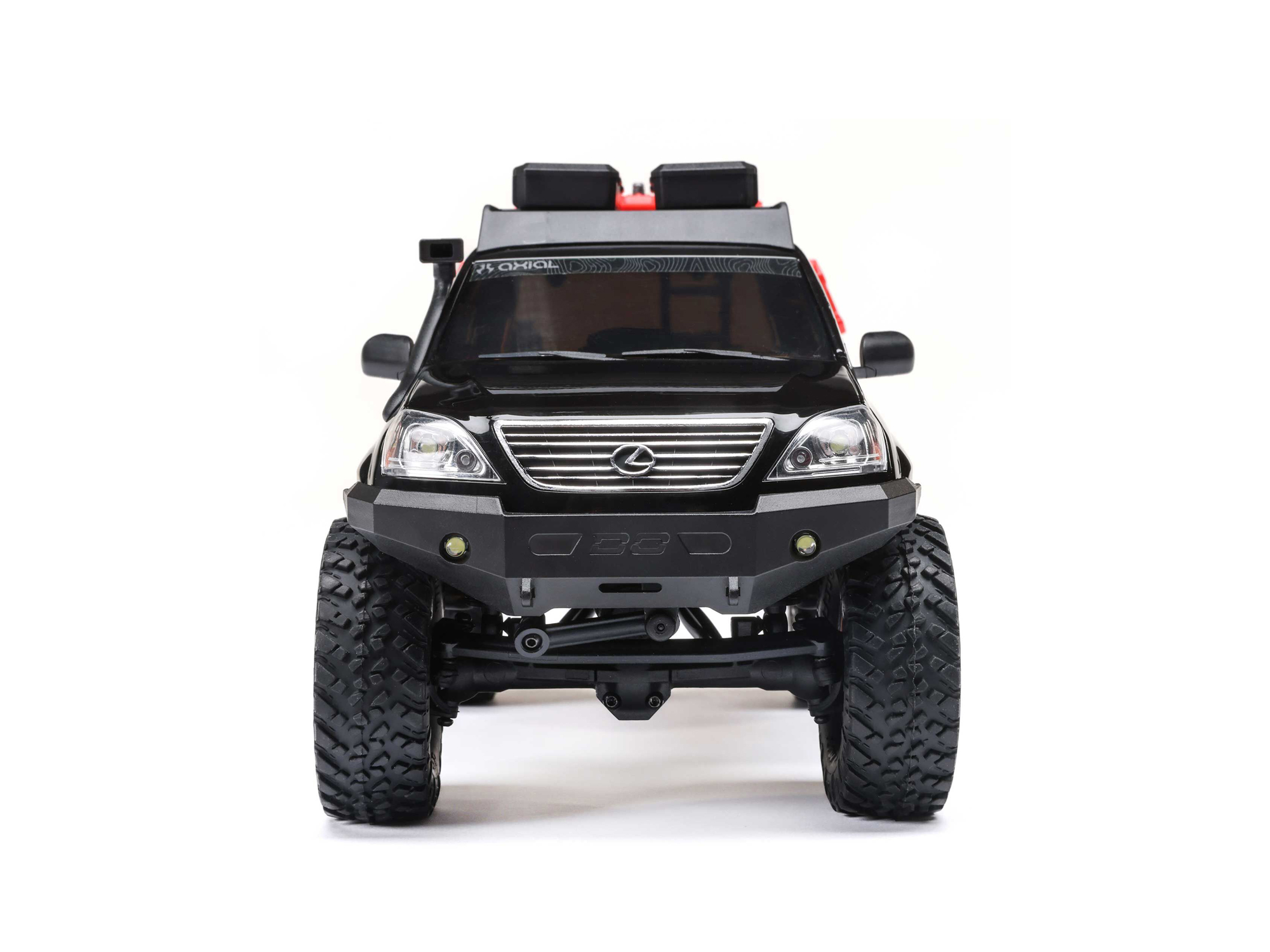 1/24 SCX24 Lexus GX 470 4WD Rock Crawler RTR Black-4