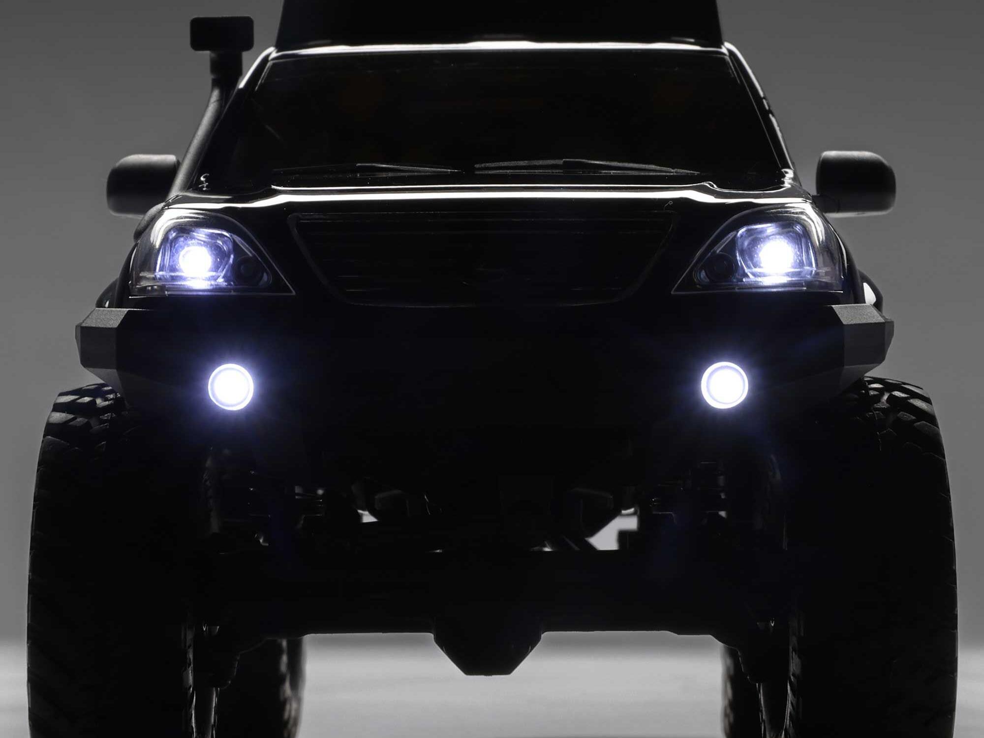 1/24 SCX24 Lexus GX 470 4WD Rock Crawler RTR Black-19