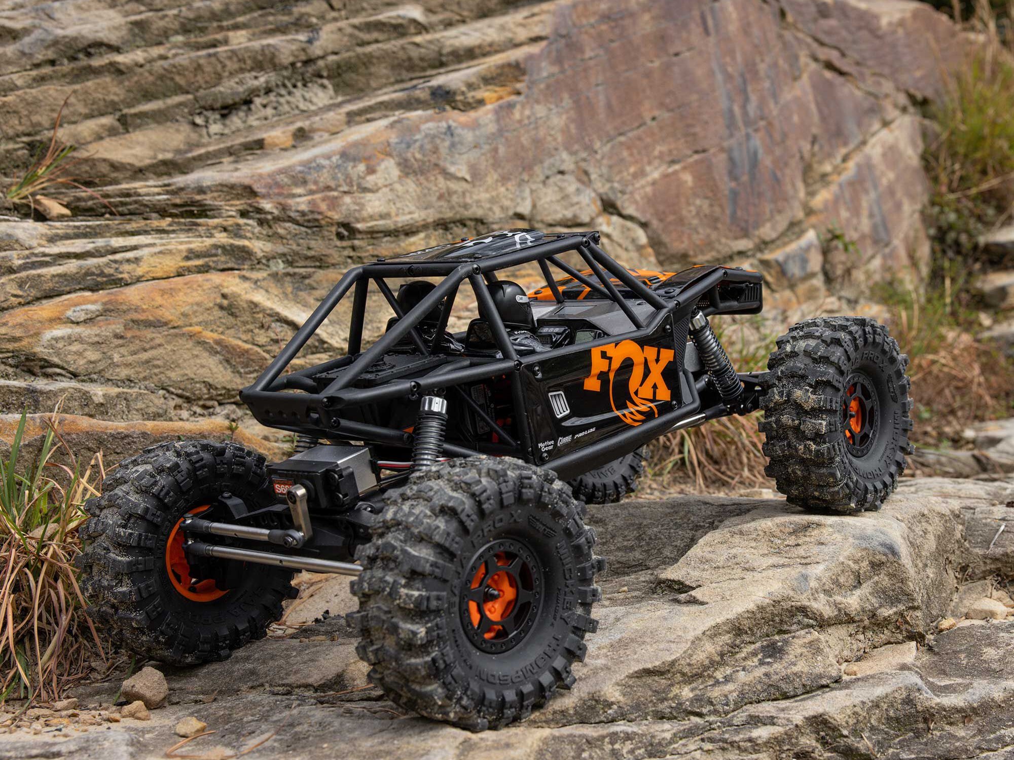 Axial 1/10 UTB10 Capra 1.9 4WS 4X4 RTR - Orange-32