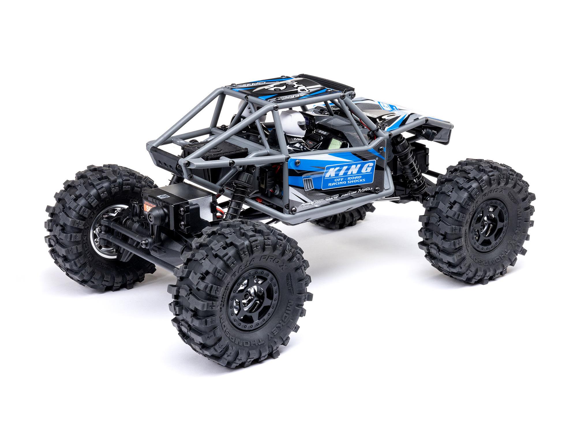 Axial 1/18 UTB18 Capra 4WS 4WD Trail Buggy RTR with Bat/Chg - Blue-9