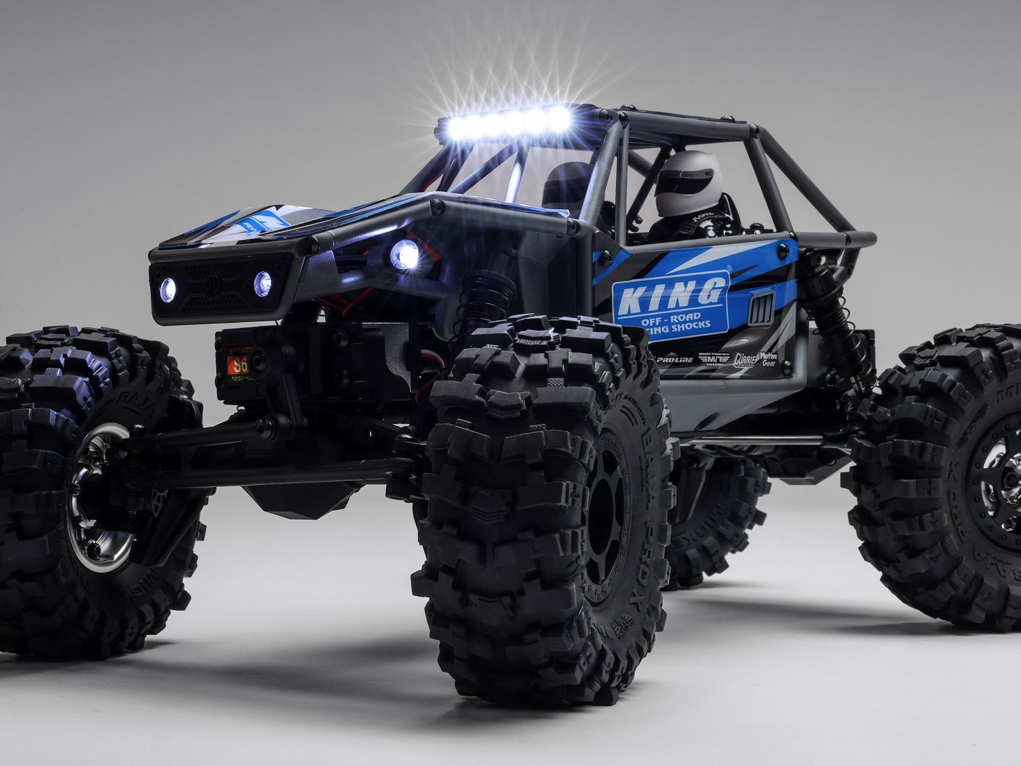 Axial 1/18 UTB18 Capra 4WS 4WD Trail Buggy RTR with Bat/Chg - Blue-13