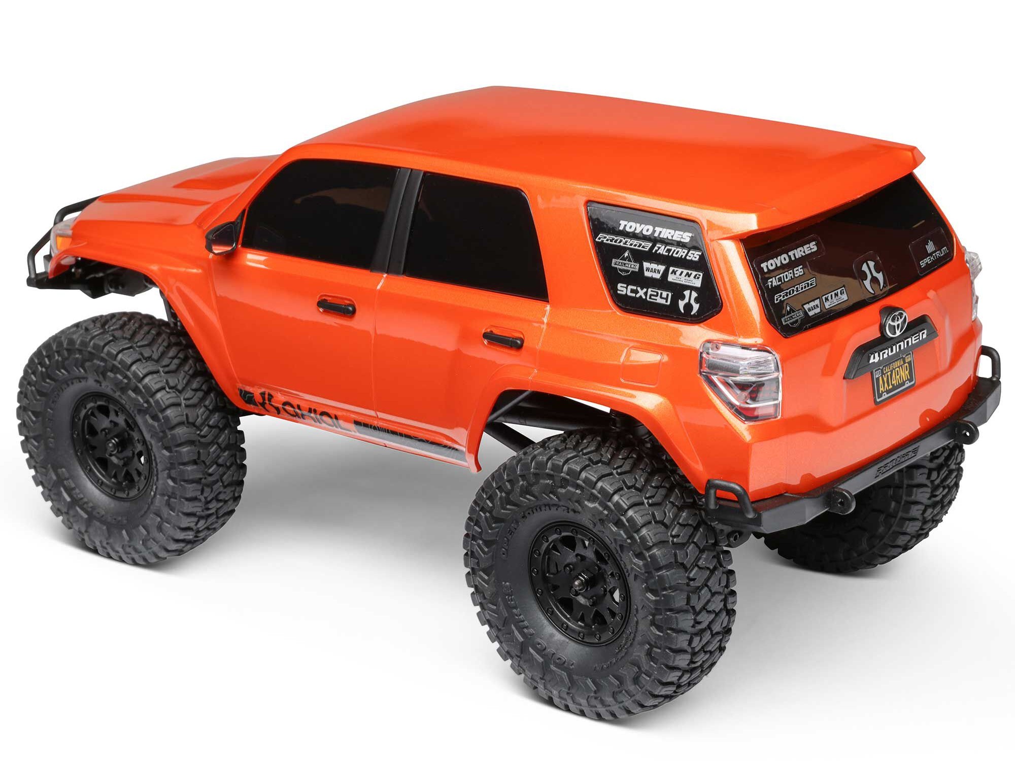 1/24 SCX24 Toyota 4Runner 4X4 Rock Crawler RTR Orange-7