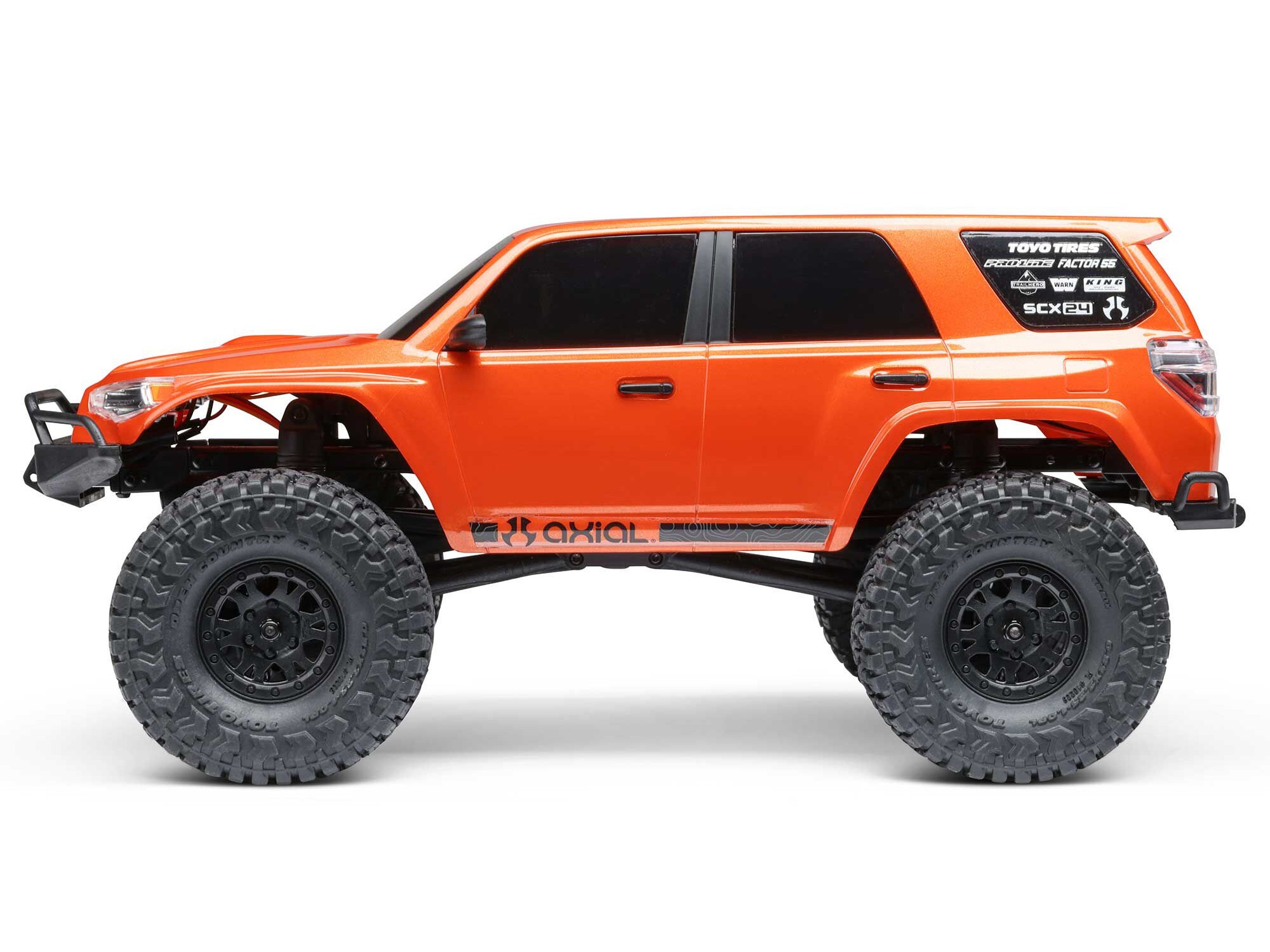 1/24 SCX24 Toyota 4Runner 4X4 Rock Crawler RTR Orange-9