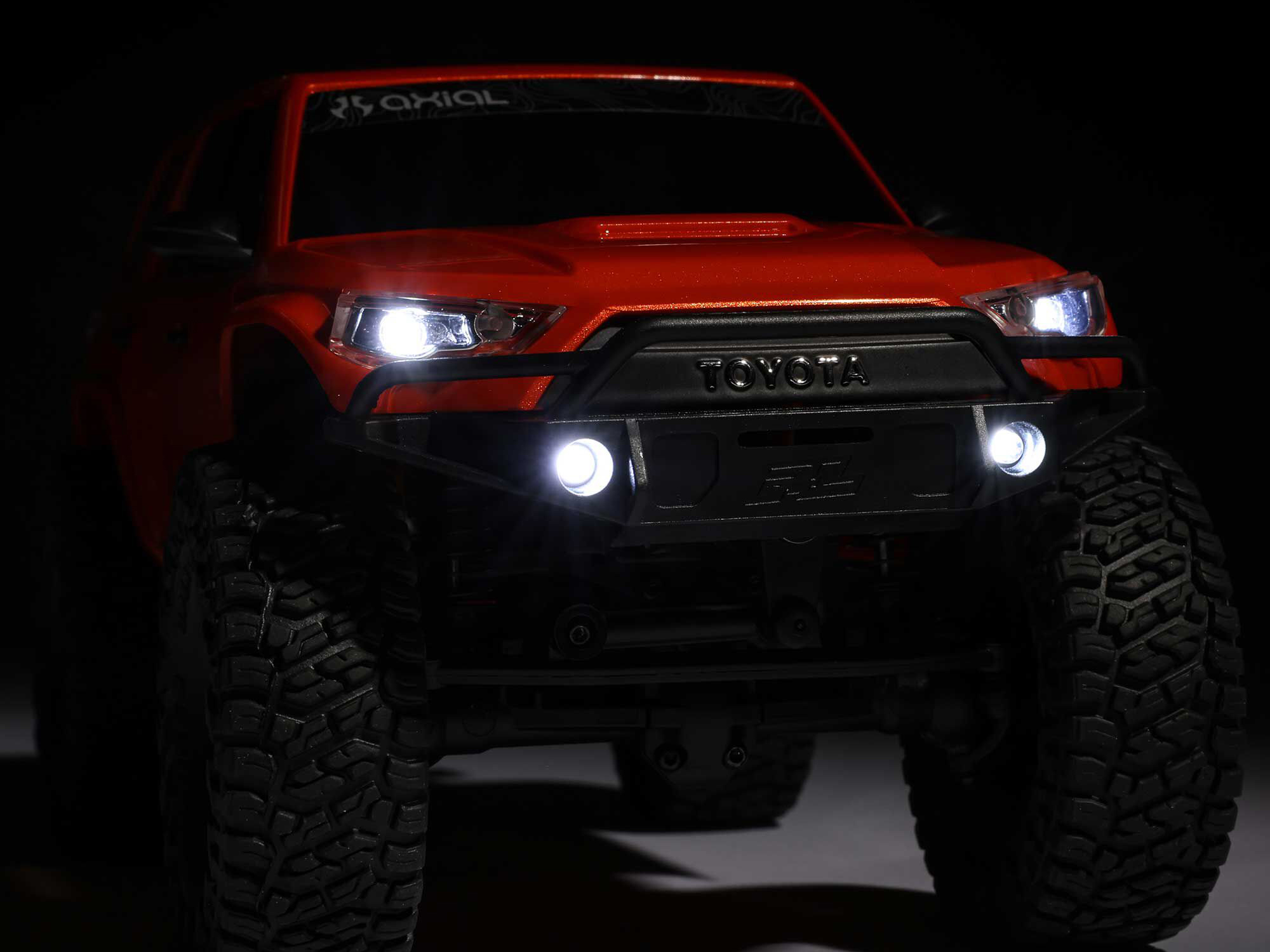 1/24 SCX24 Toyota 4Runner 4X4 Rock Crawler RTR Orange-16