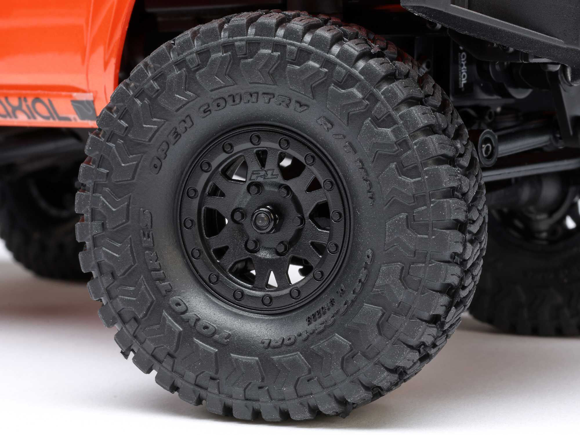 1/24 SCX24 Toyota 4Runner 4X4 Rock Crawler RTR Orange-18
