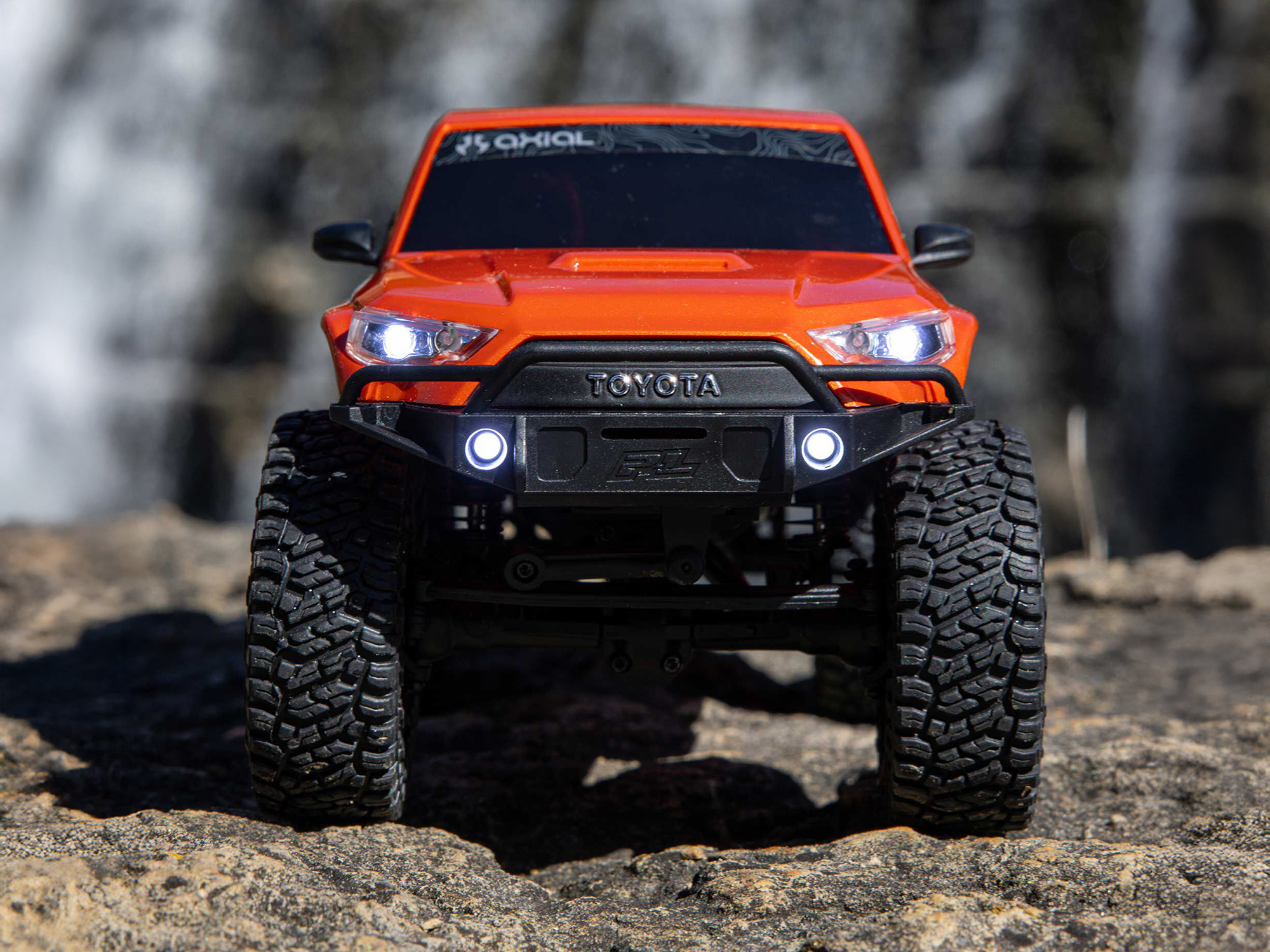 1/24 SCX24 Toyota 4Runner 4X4 Rock Crawler RTR Orange-24