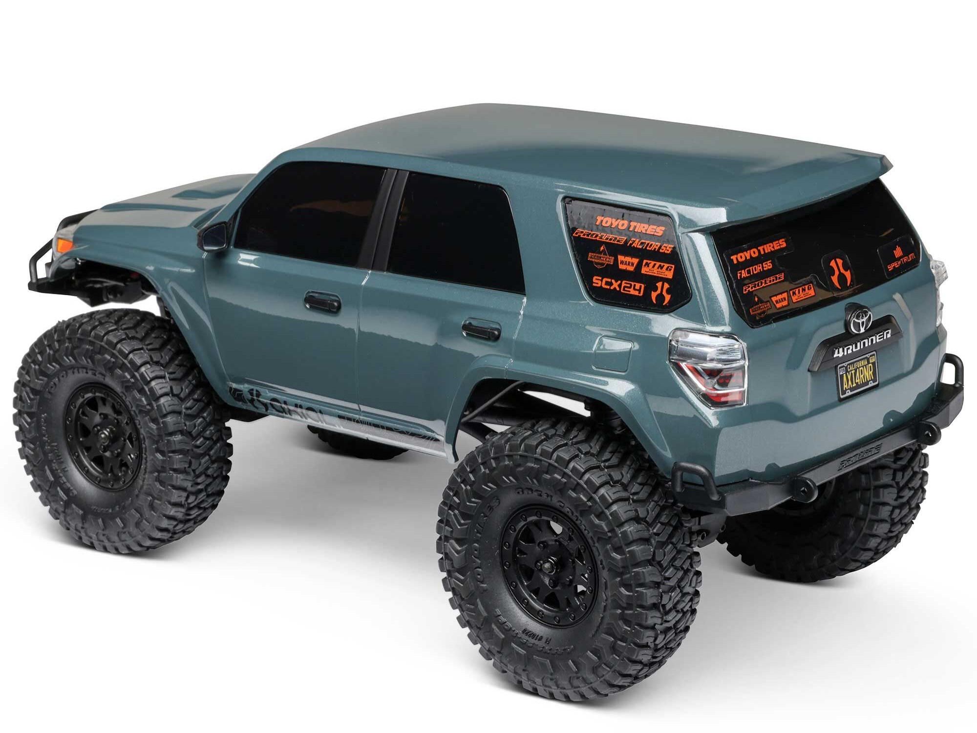 Axial 1/24 SCX24 Toyota 4Runner 4x4 RTR Brushed Rock Crawler - Grey-6