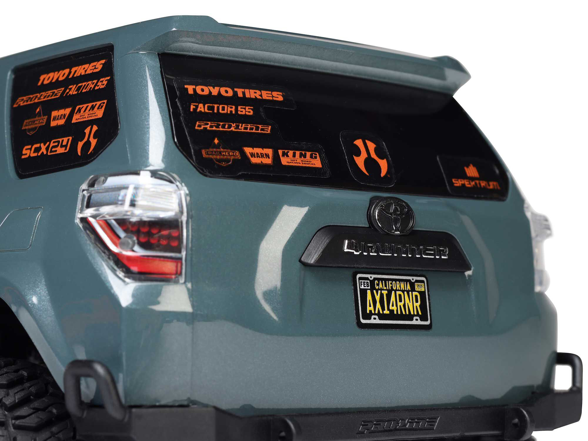 Axial 1/24 SCX24 Toyota 4Runner 4x4 RTR Brushed Rock Crawler - Grey-12