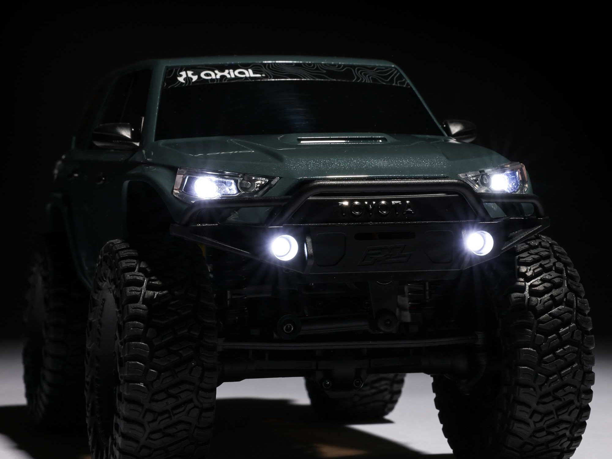 Axial 1/24 SCX24 Toyota 4Runner 4x4 RTR Brushed Rock Crawler - Grey-14