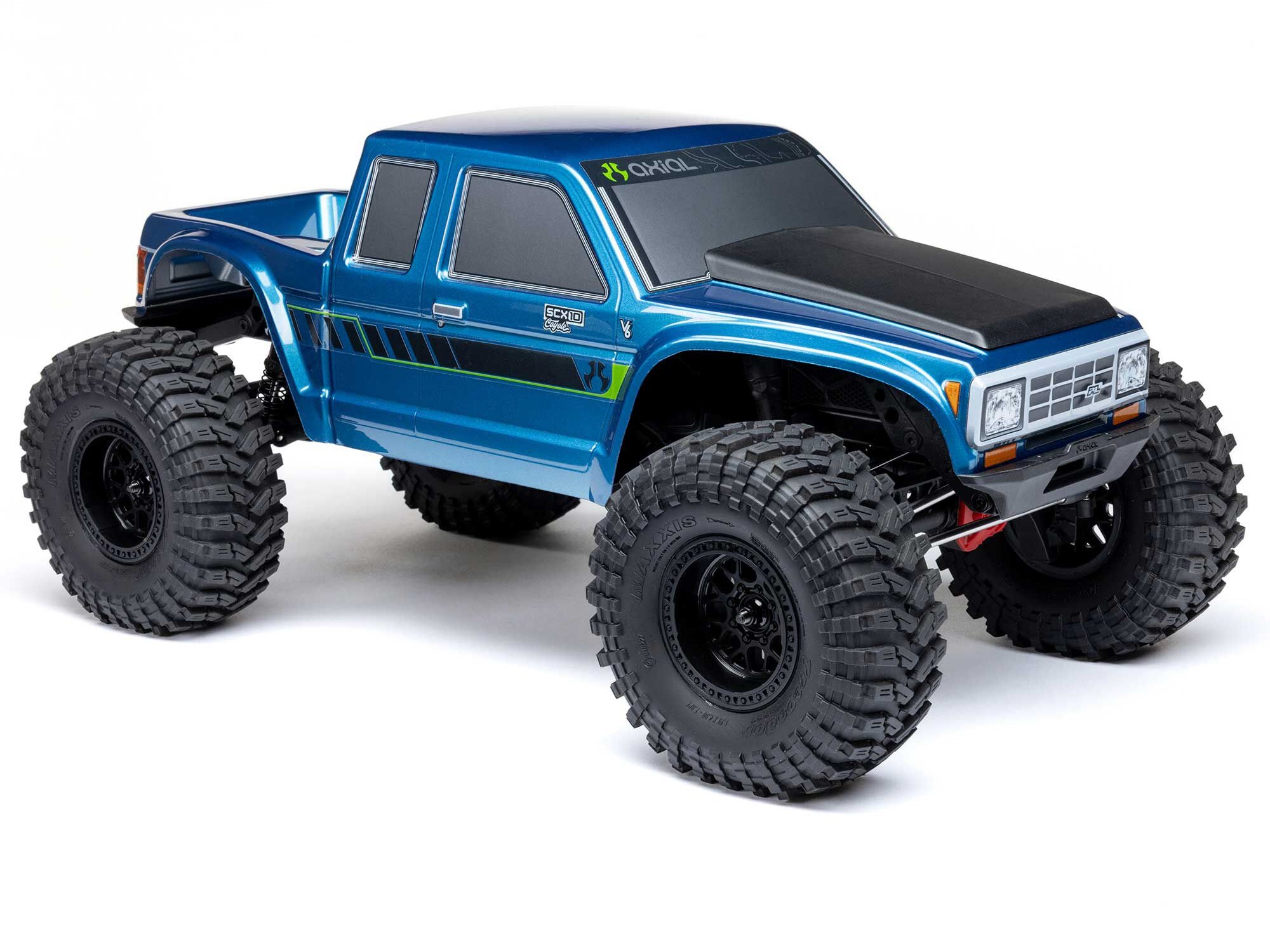 1/10 SCX10 III Coyote 4X4 RTR Brushed Rock Crawler, Blue-3