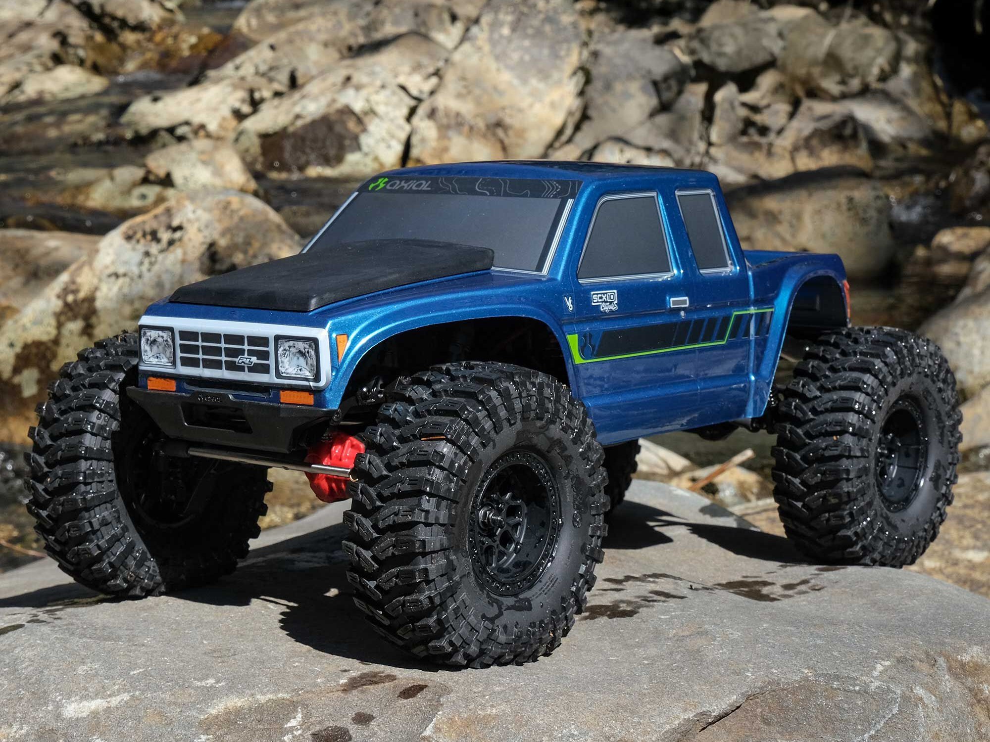 1/10 SCX10 III Coyote 4X4 RTR Brushed Rock Crawler, Blue-25