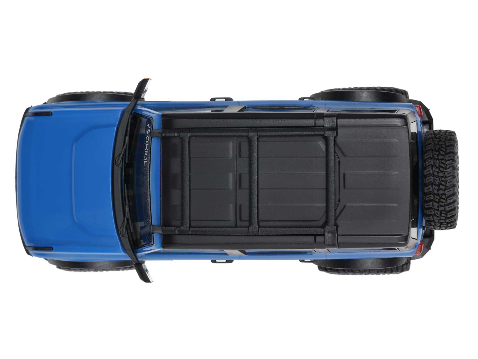 1/30 SCX30 Ford Bronco 4X4 RTR Rock Crawler Blue-6