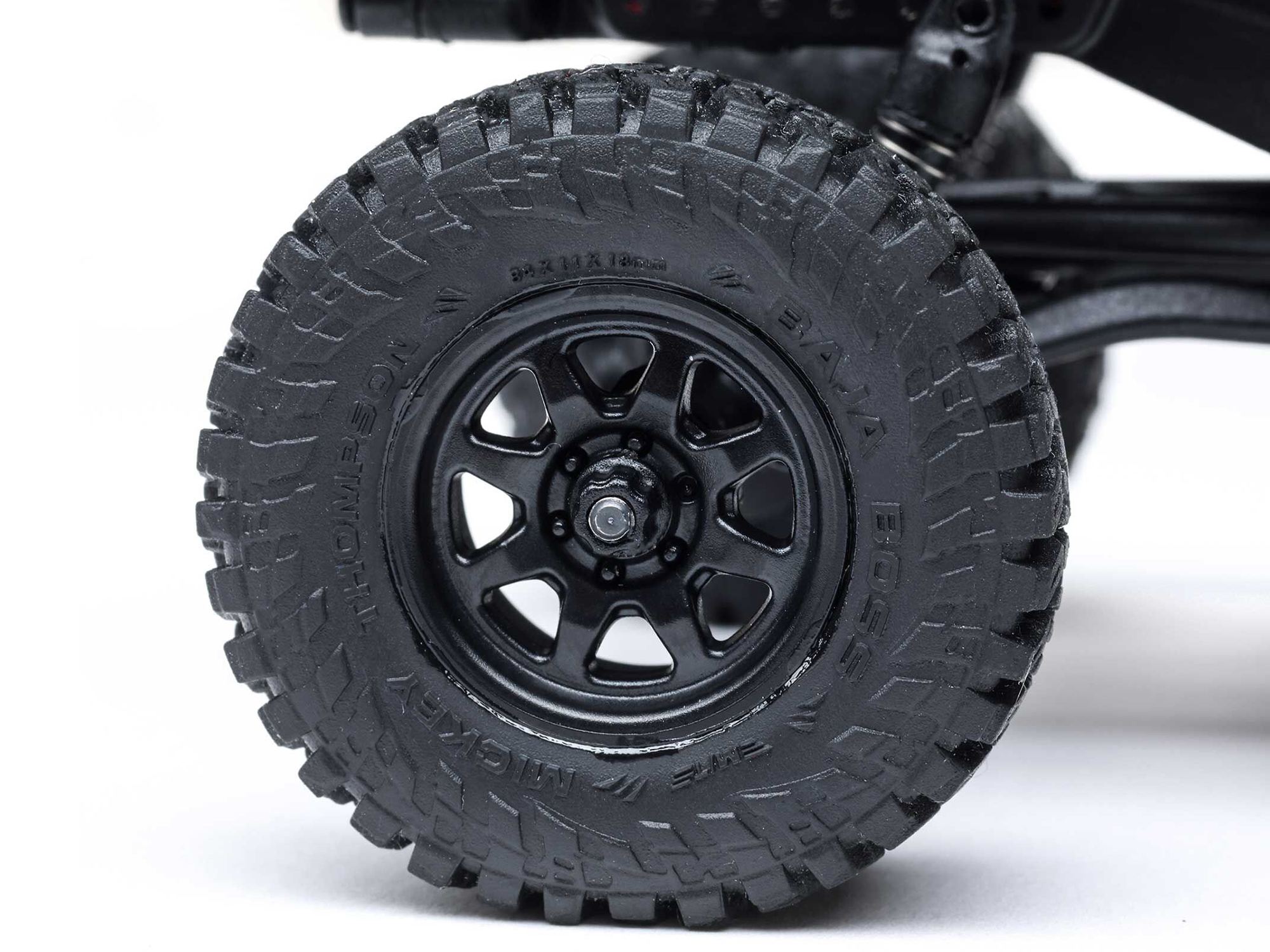 1/30 SCX30 Ford Bronco 4X4 RTR Rock Crawler Grey-16