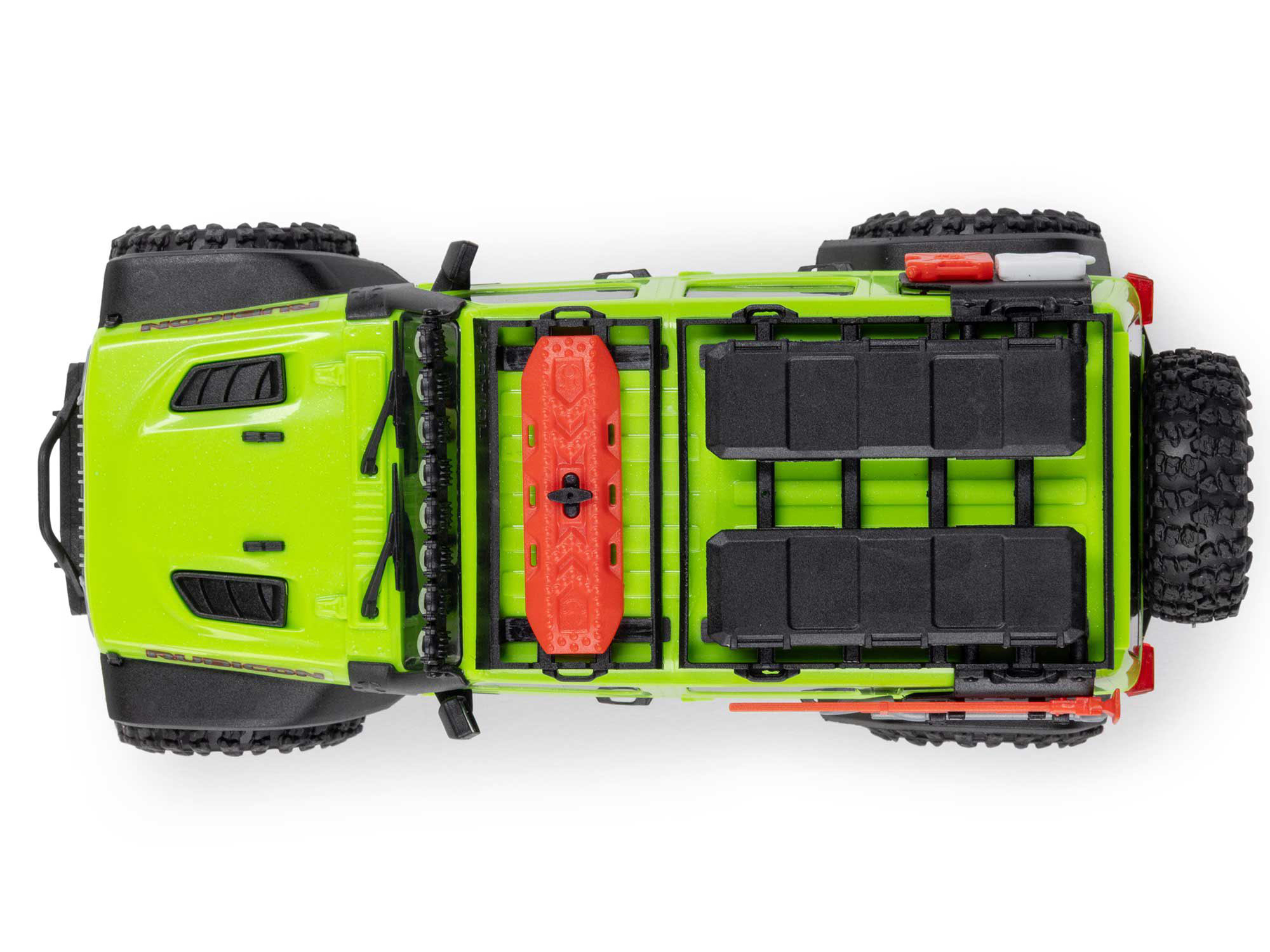 1/30 SCX30 Jeep Wrangler JLU 4X4 RTR Rock Crawler Green-4