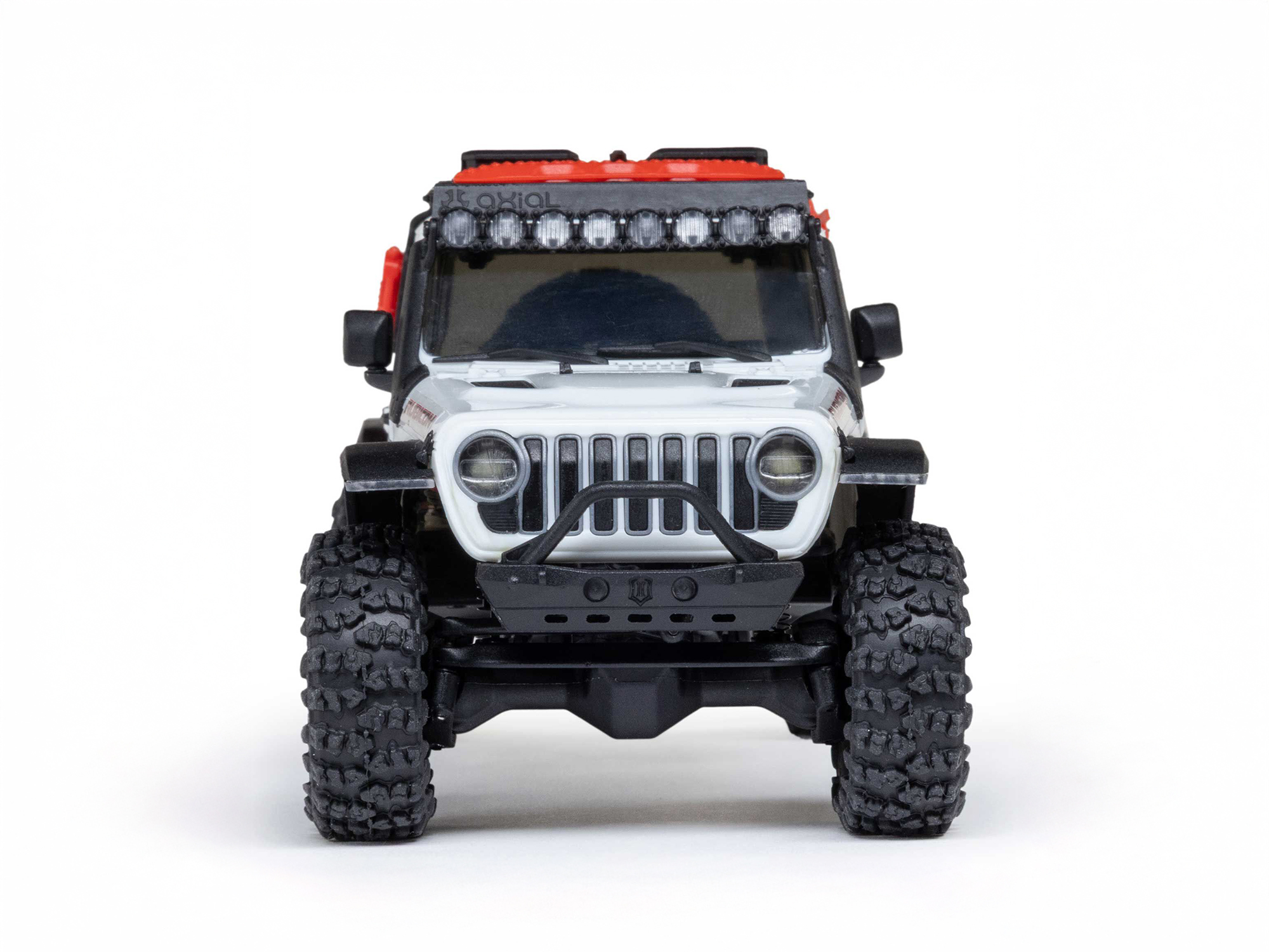 1/30 SCX30 Jeep Wrangler JLU 4X4 RTRRock Crawler White-3