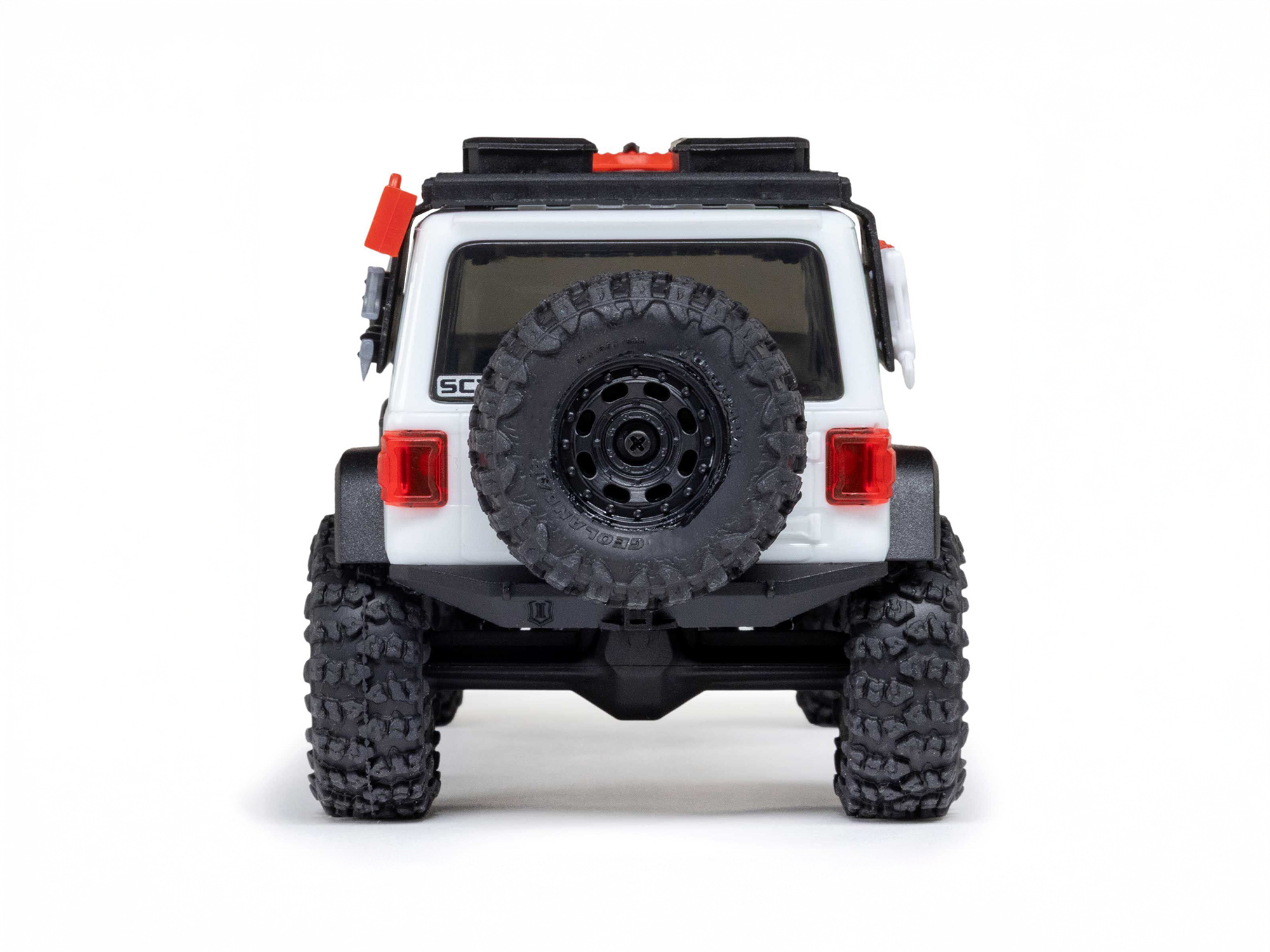 1/30 SCX30 Jeep Wrangler JLU 4X4 RTRRock Crawler White-5