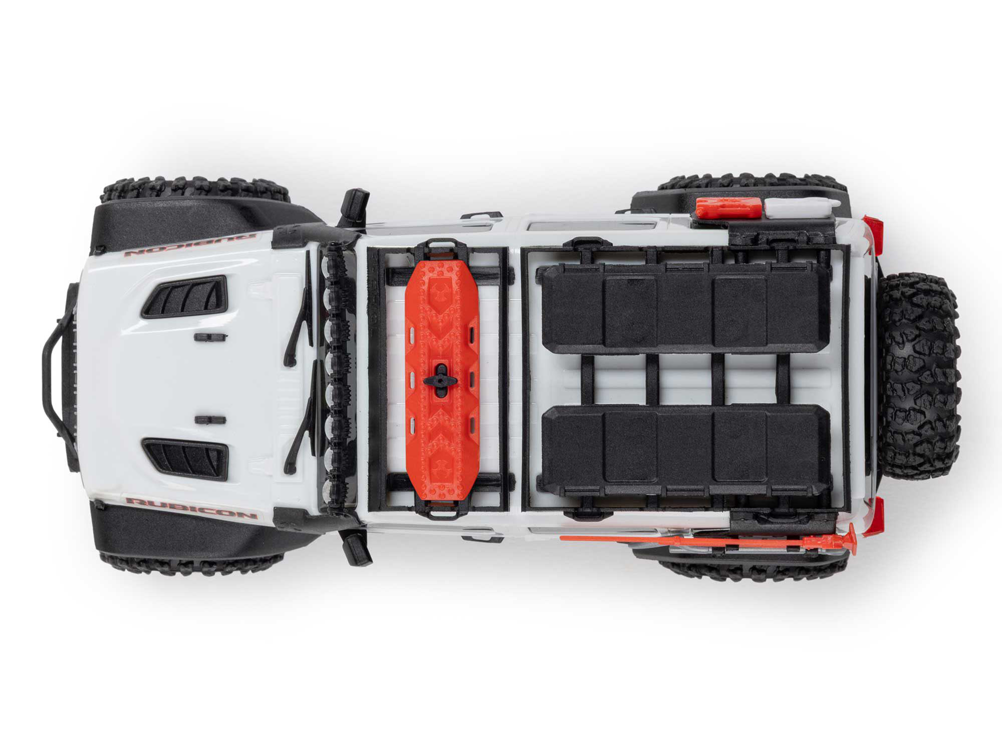 1/30 SCX30 Jeep Wrangler JLU 4X4 RTRRock Crawler White-6