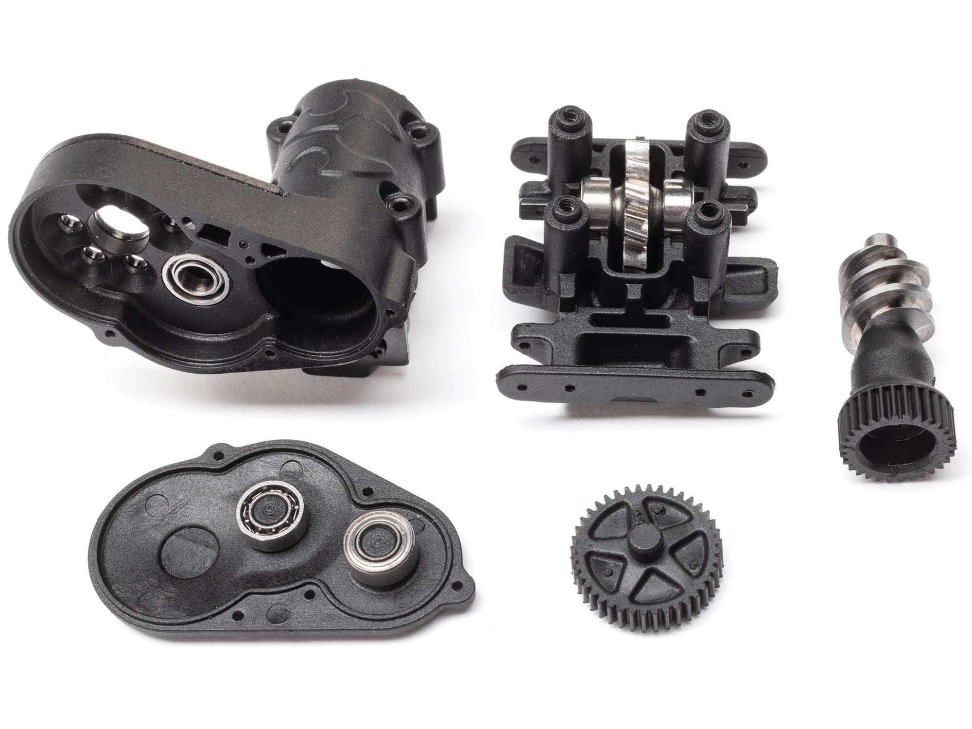 1/30 SCX30 Jeep Wrangler JLU 4X4 RTRRock Crawler White-18