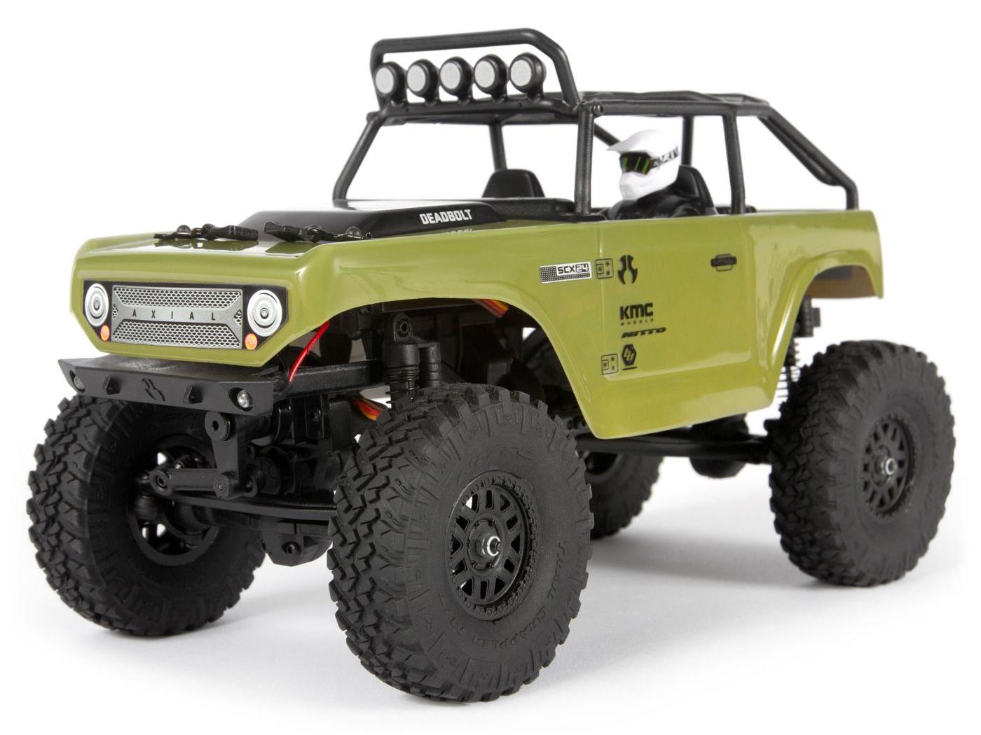 Axial SCX24 Deadbolt 4WD Rock Crawler RTR Green-7