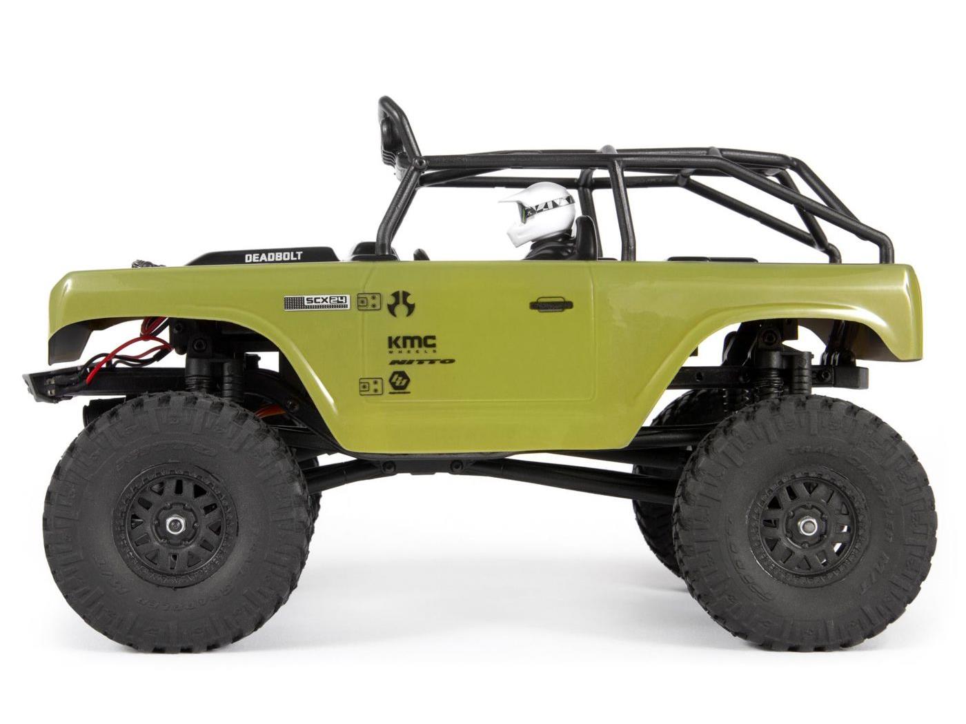 Axial SCX24 Deadbolt 4WD Rock Crawler RTR Green-8
