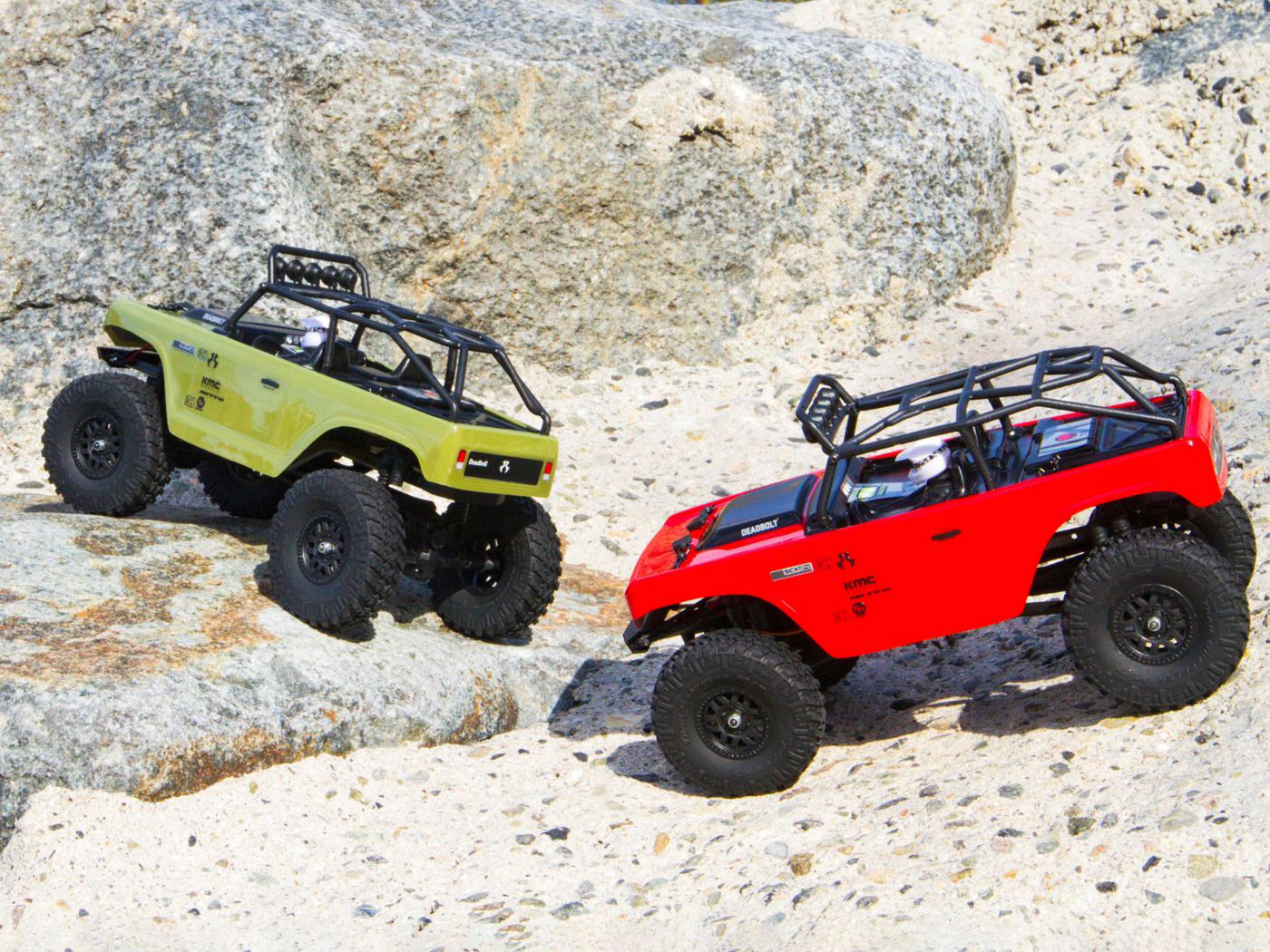 Axial SCX24 Deadbolt 4WD Rock Crawler RTR Green-17