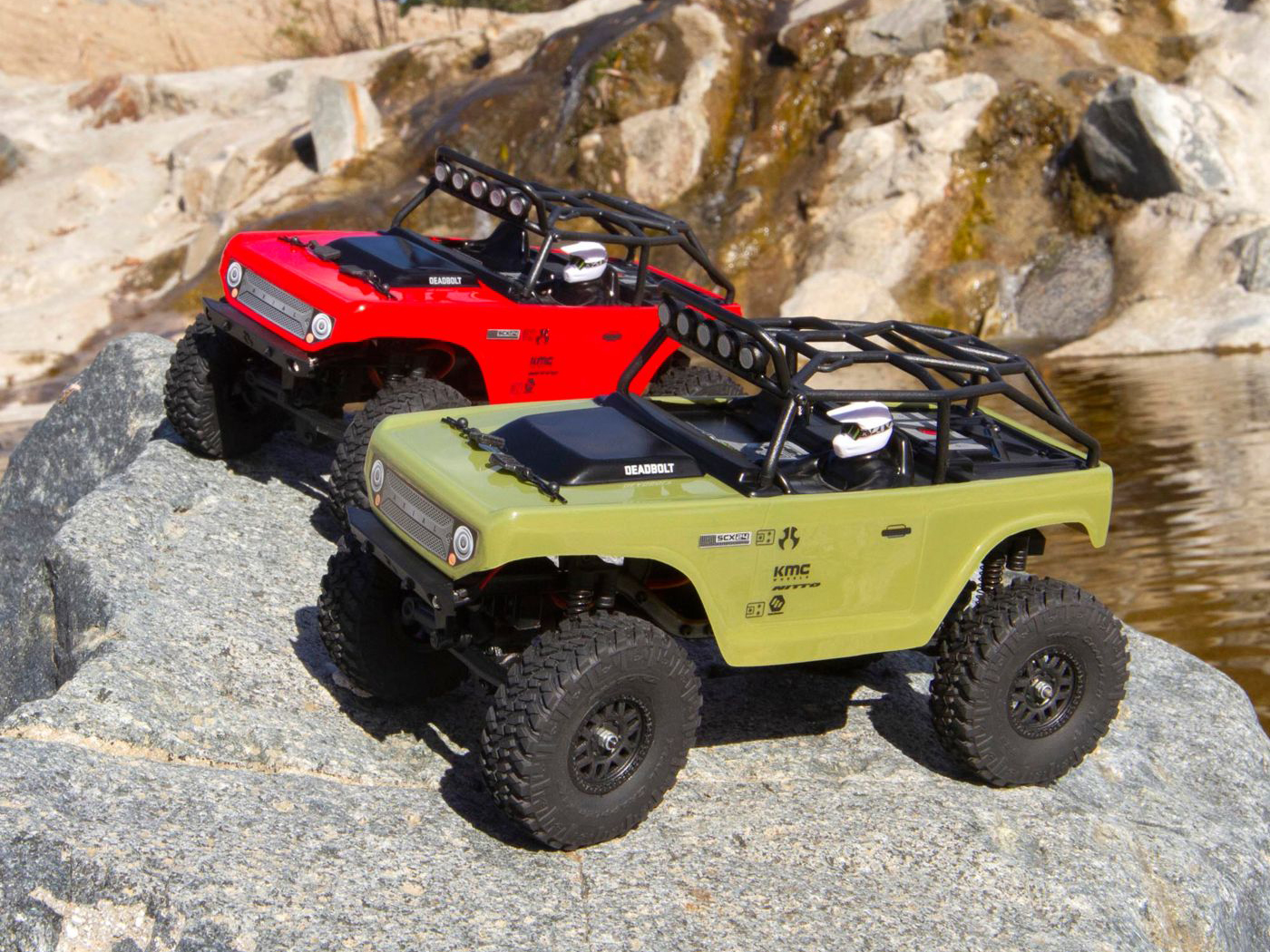 Axial SCX24 Deadbolt 4WD Rock Crawler RTR Green-19