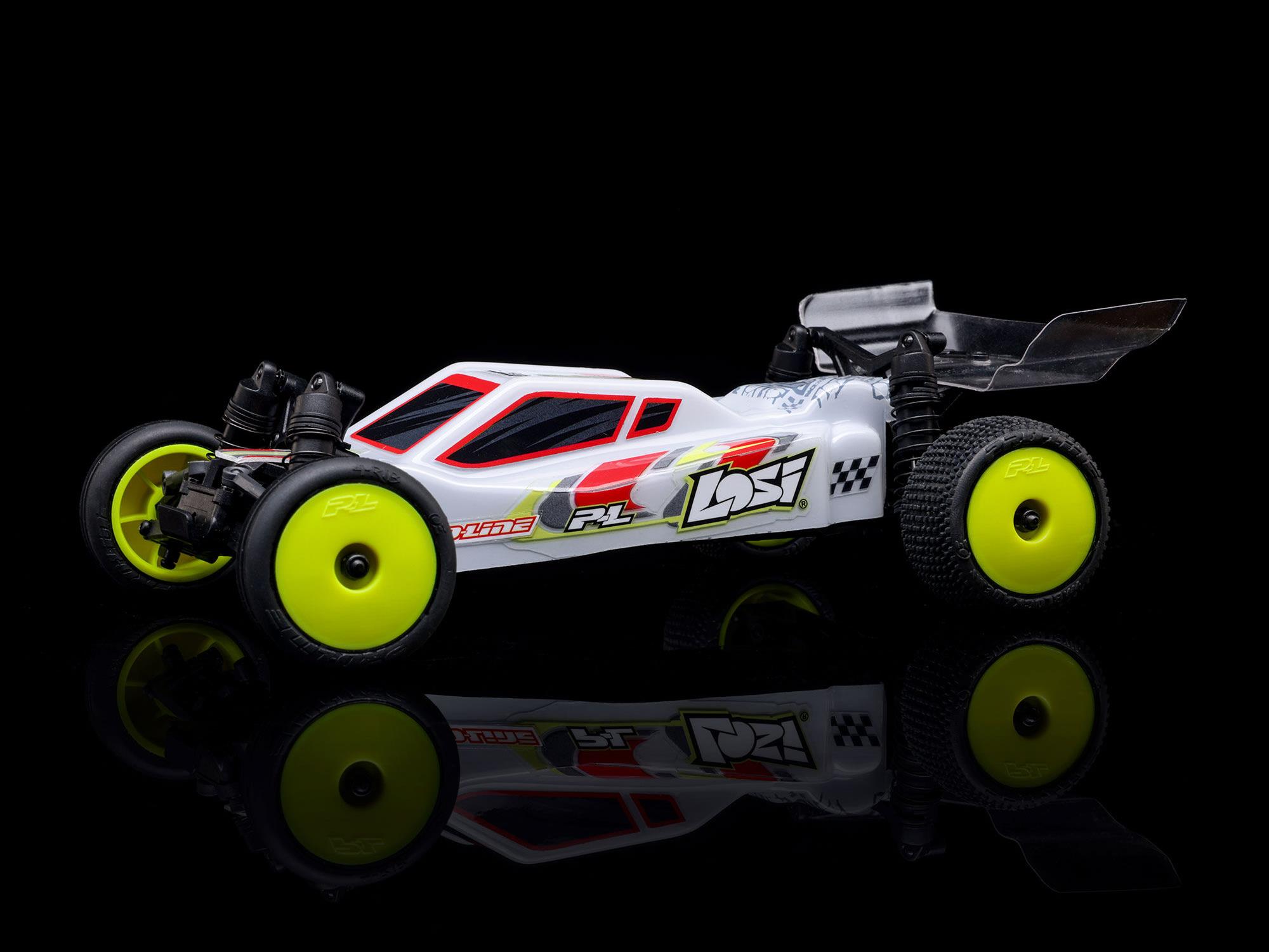 Losi Micro-B 2WD Buggy RTR White 1:24-24