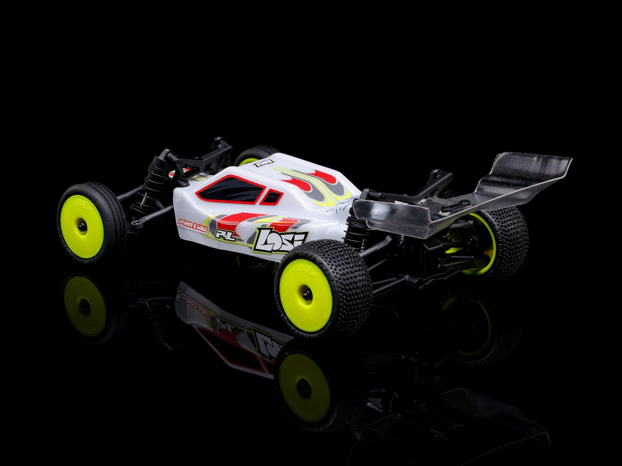 Losi Micro-B 2WD Buggy RTR White 1:24-27