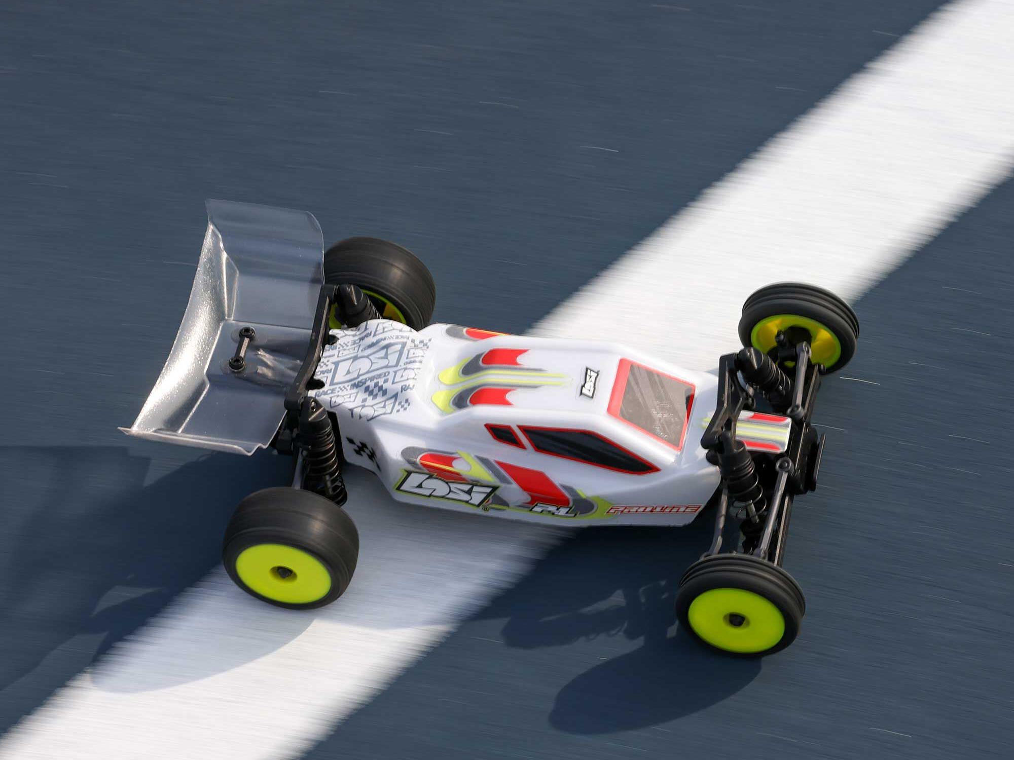 Losi Micro-B 2WD Buggy RTR White 1:24-35