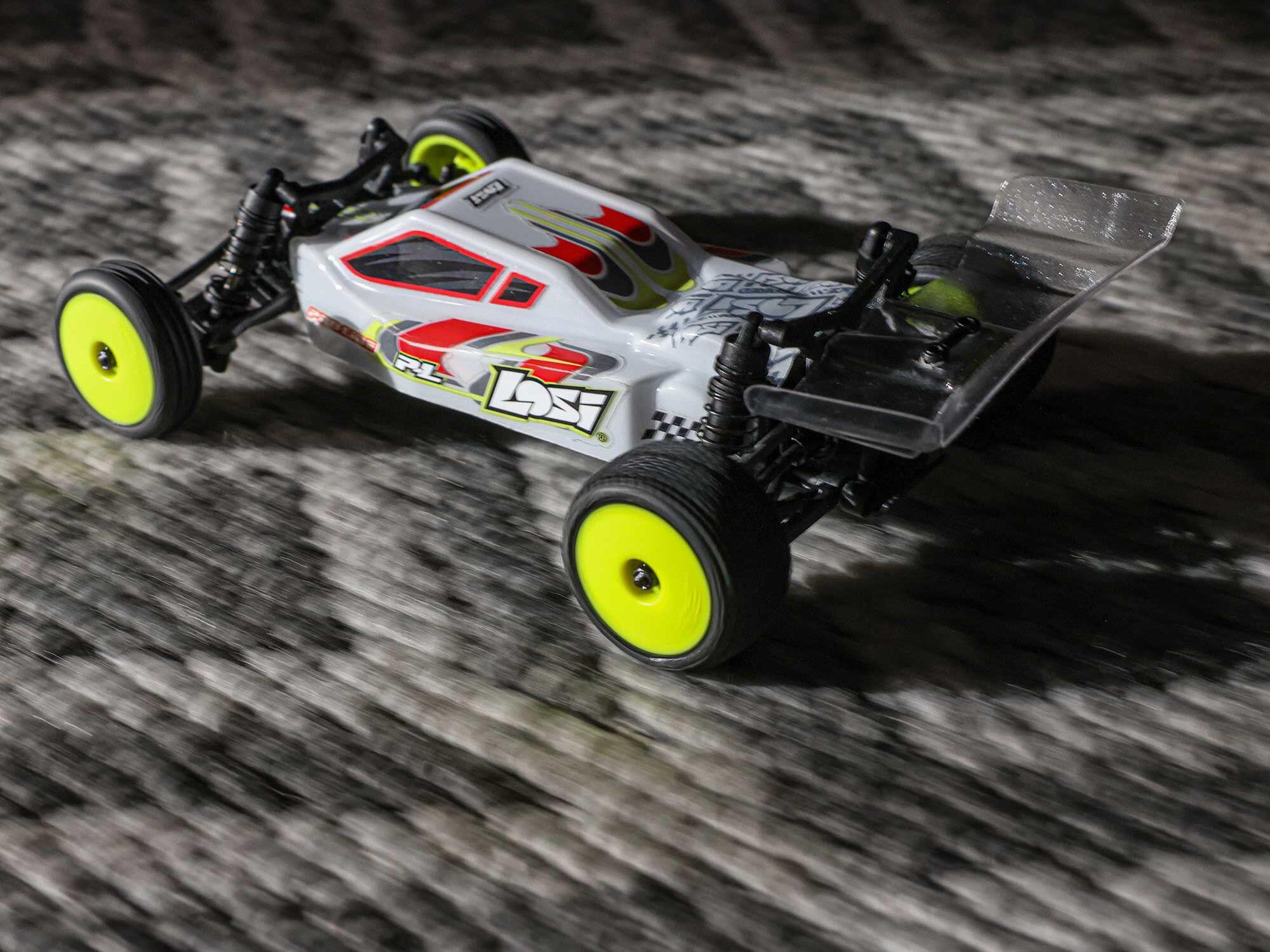 Losi Micro-B 2WD Buggy RTR White 1:24-36