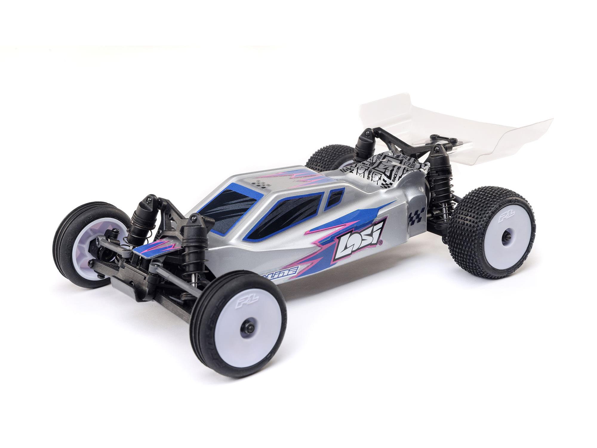 Losi Micro-B 2WD Buggy RTR Silver 1:24-12