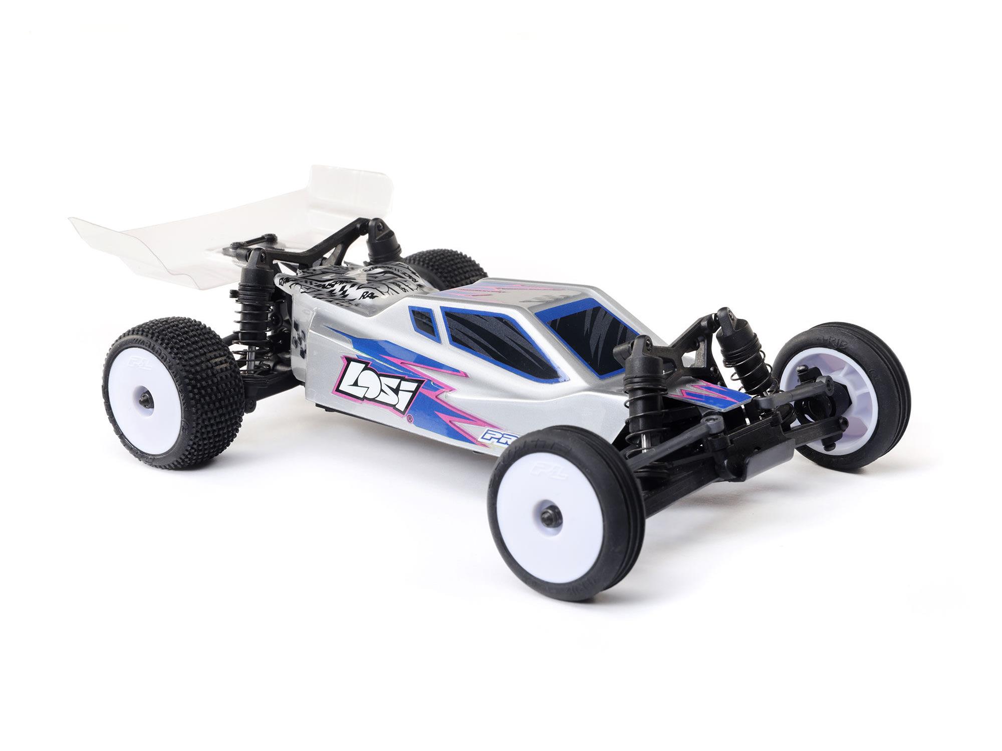 Losi Micro-B 2WD Buggy RTR Silver 1:24-14