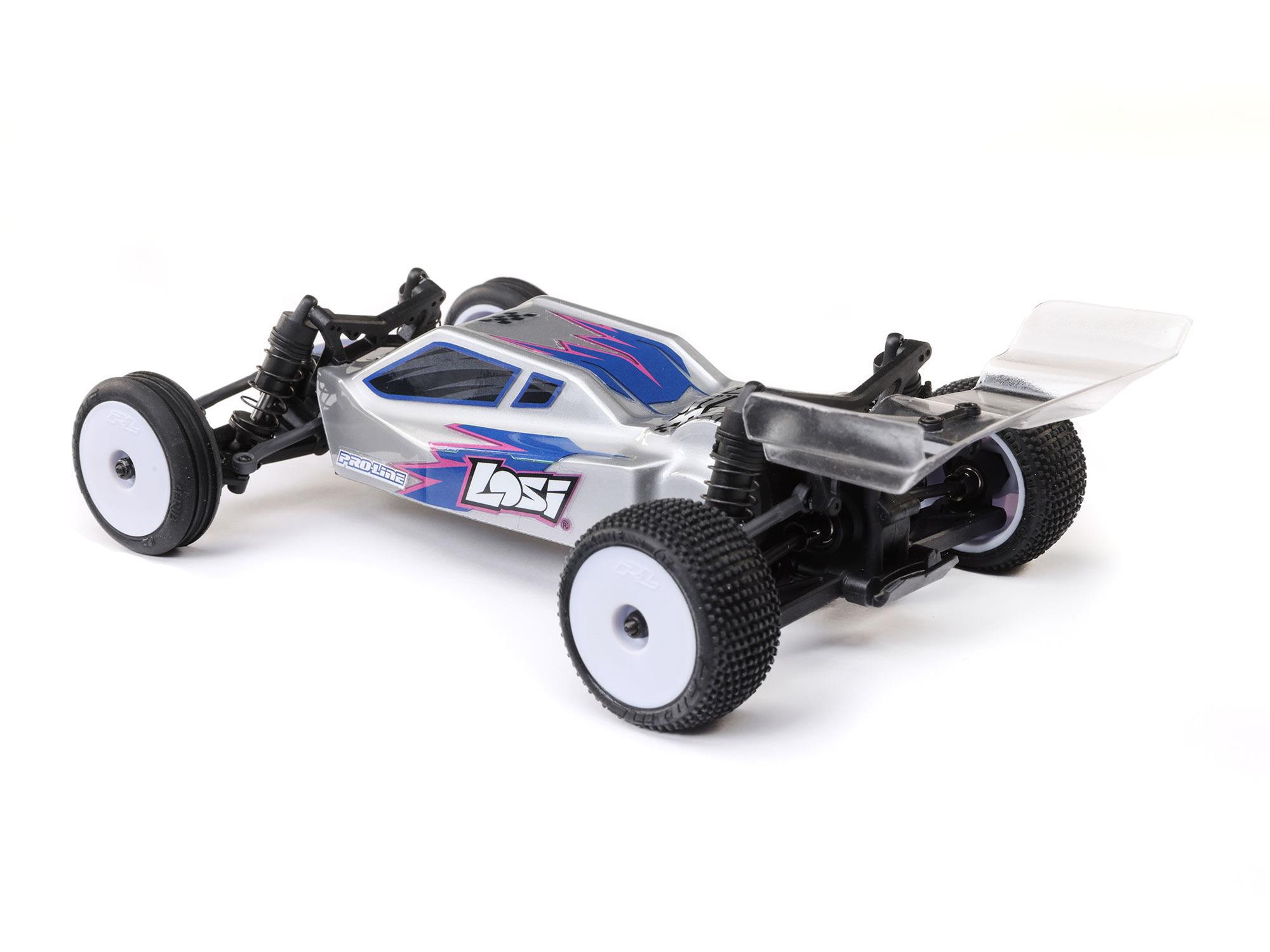 Losi Micro-B 2WD Buggy RTR Silver 1:24-17