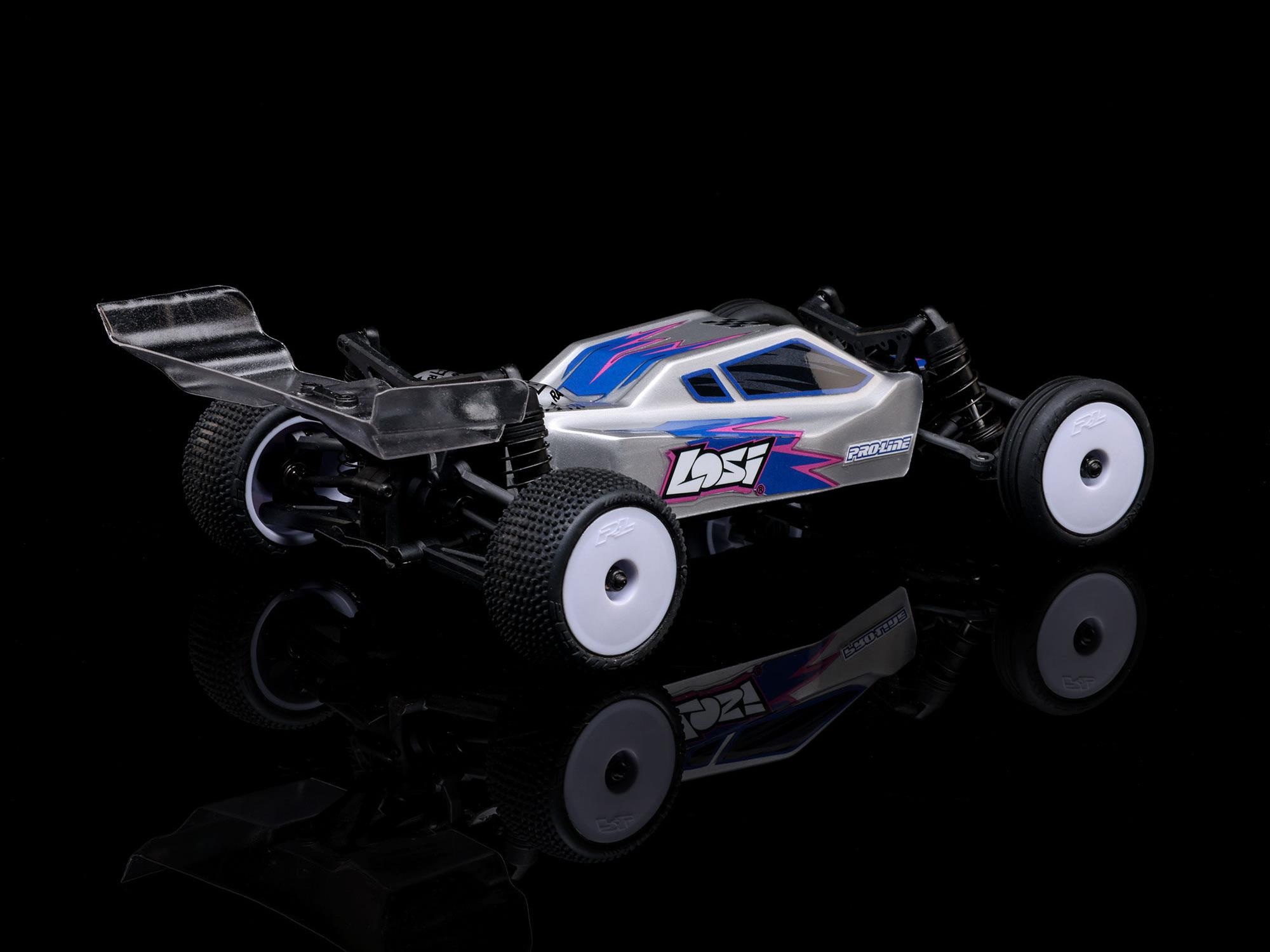Losi Micro-B 2WD Buggy RTR Silver 1:24-24