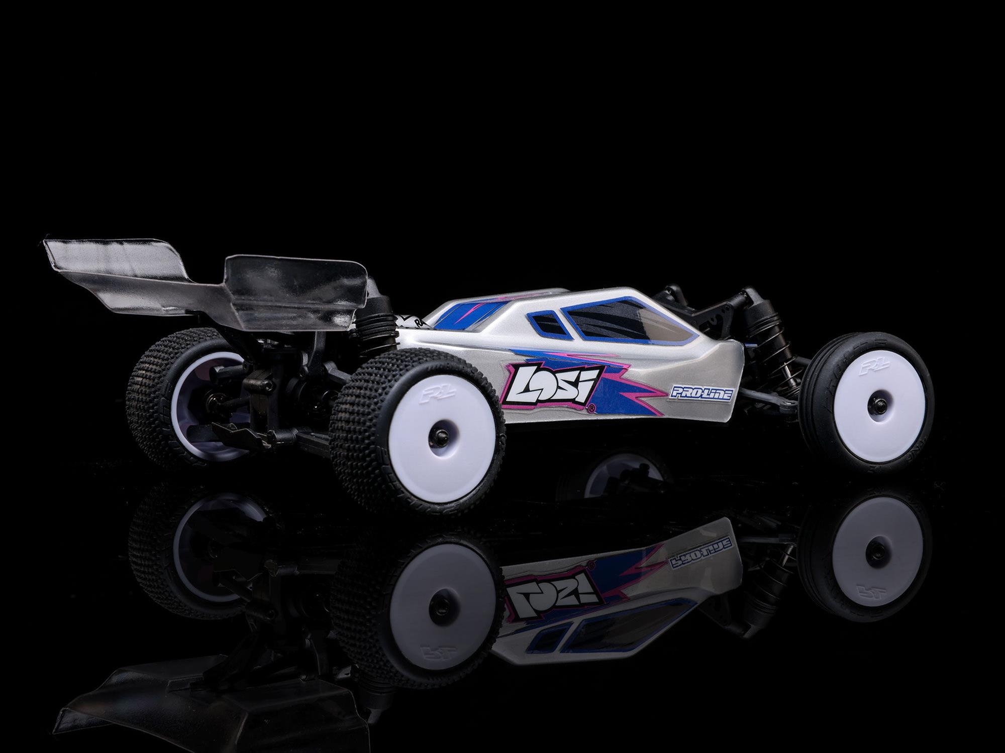 Losi Micro-B 2WD Buggy RTR Silver 1:24-25